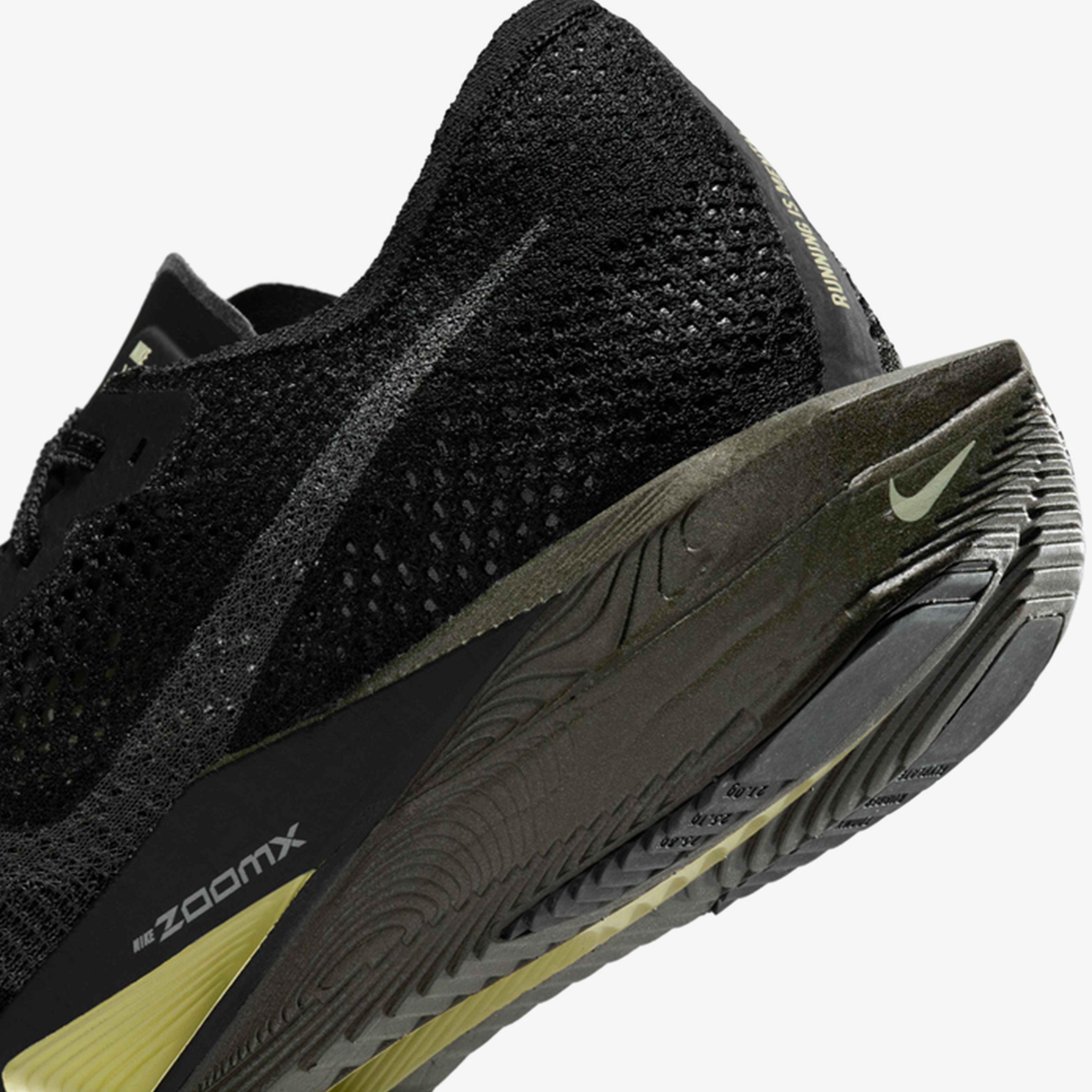 Nike Zoomx Vaporfly Next 3 Fk Erkek Siyah Koşu Ayakkabısı