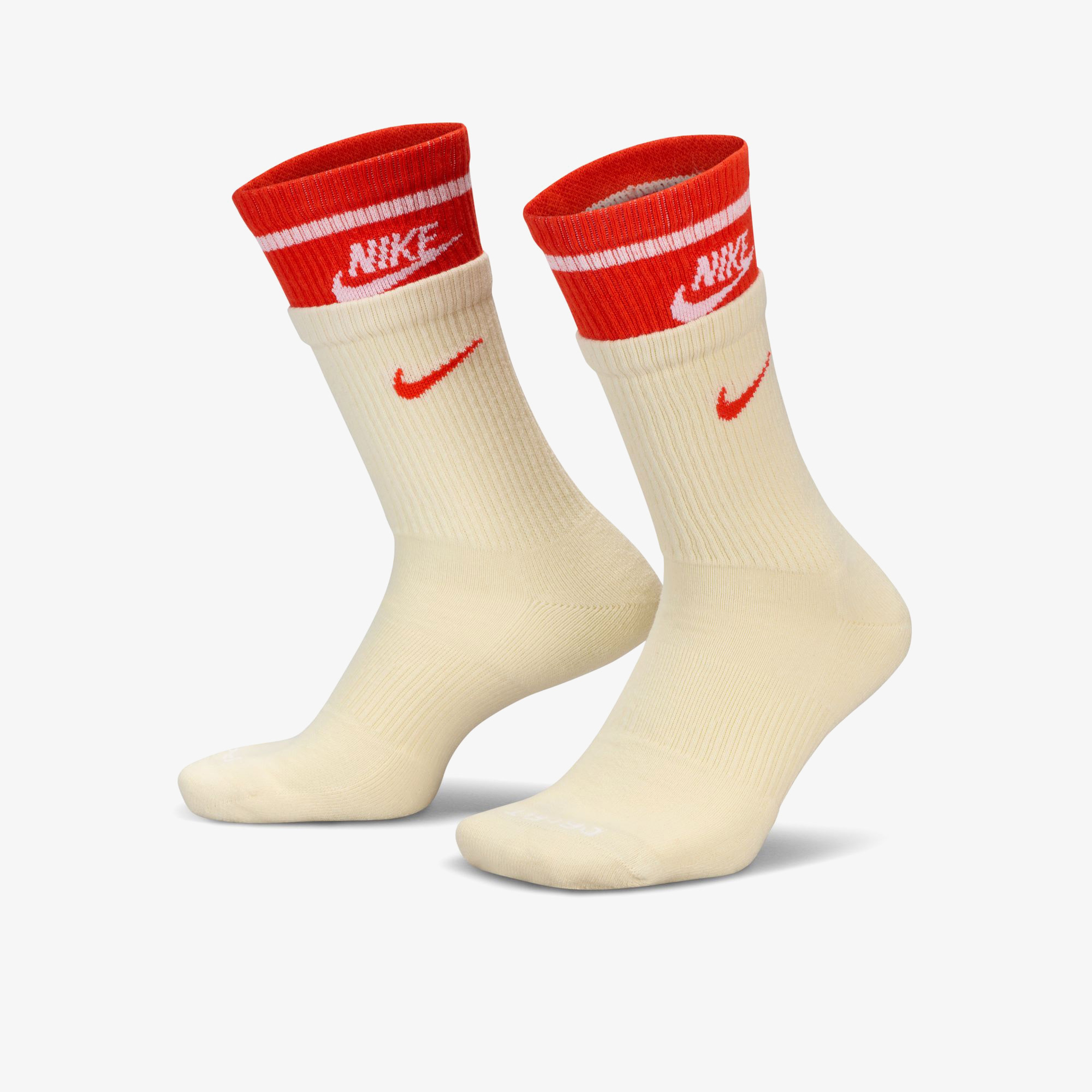 Nike Unisex Krem Çorap