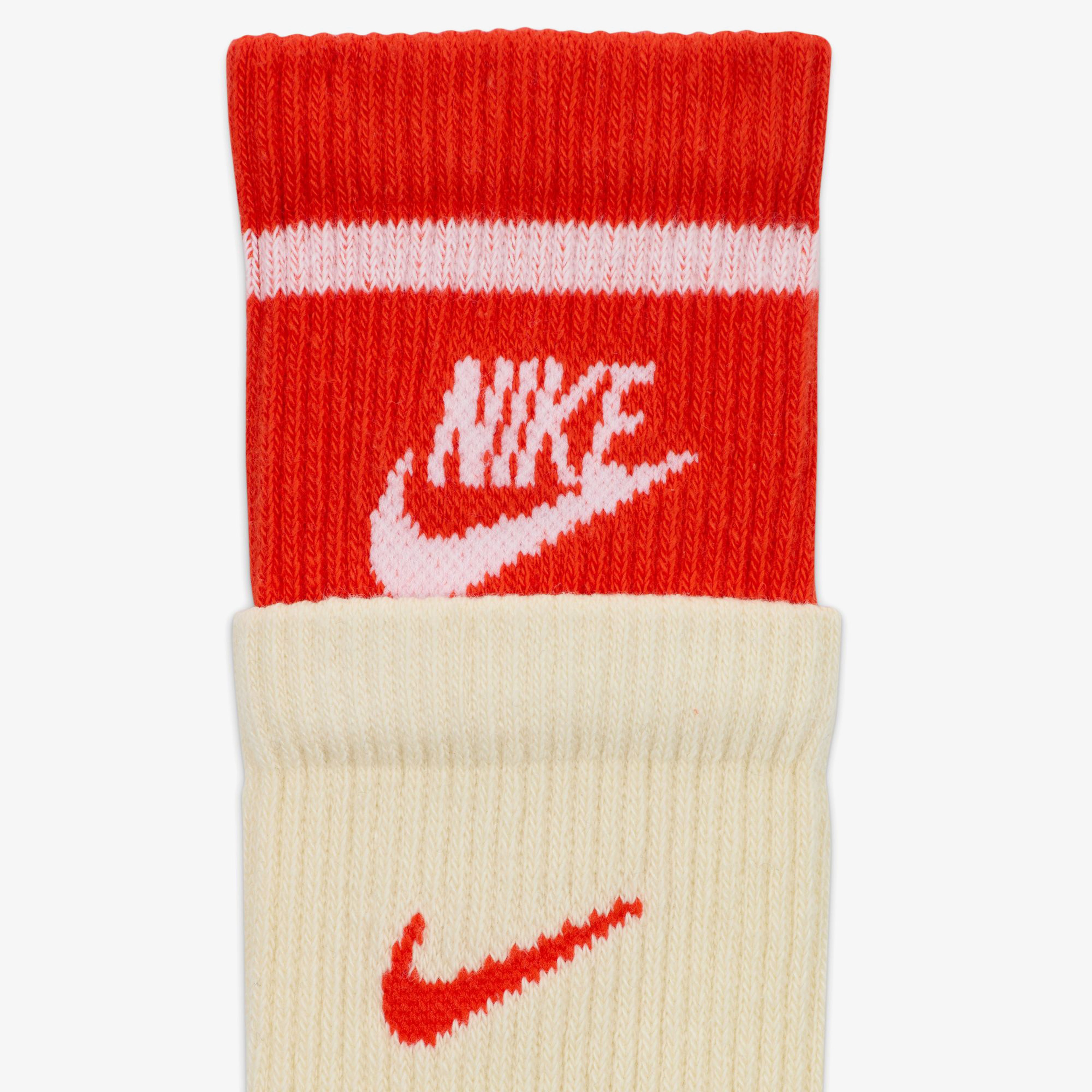 Nike Unisex Krem Çorap