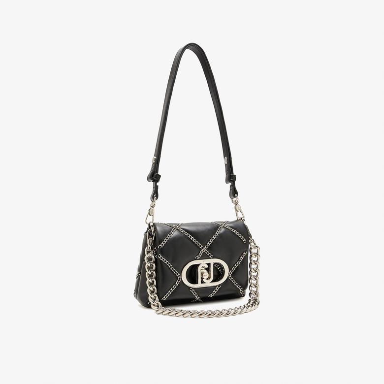 Liu Jo Kadın Siyah Postacı Çantası