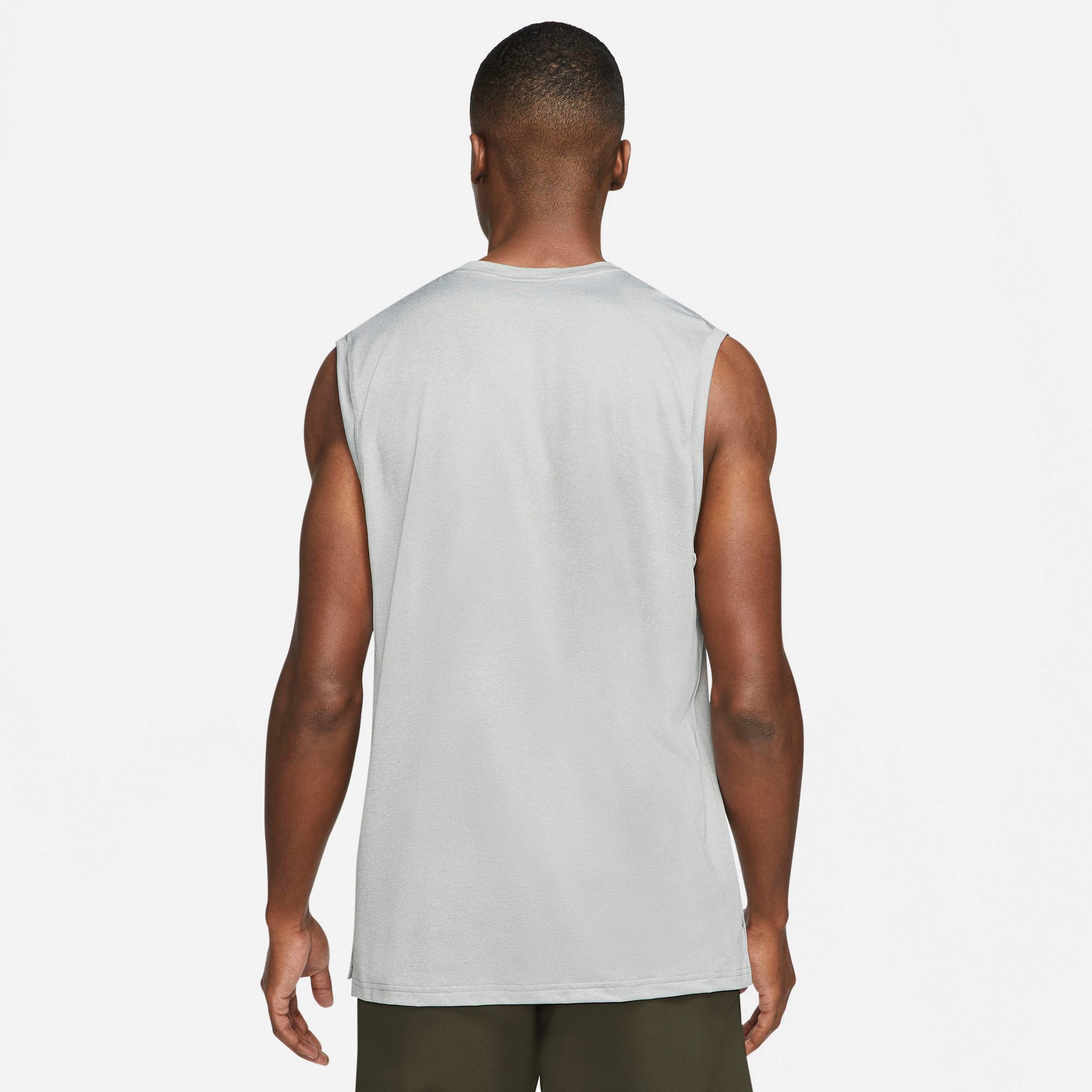 Nike Pro Dri-Fit Hyper Dry Top Tank Erkek Gri T-Shirt