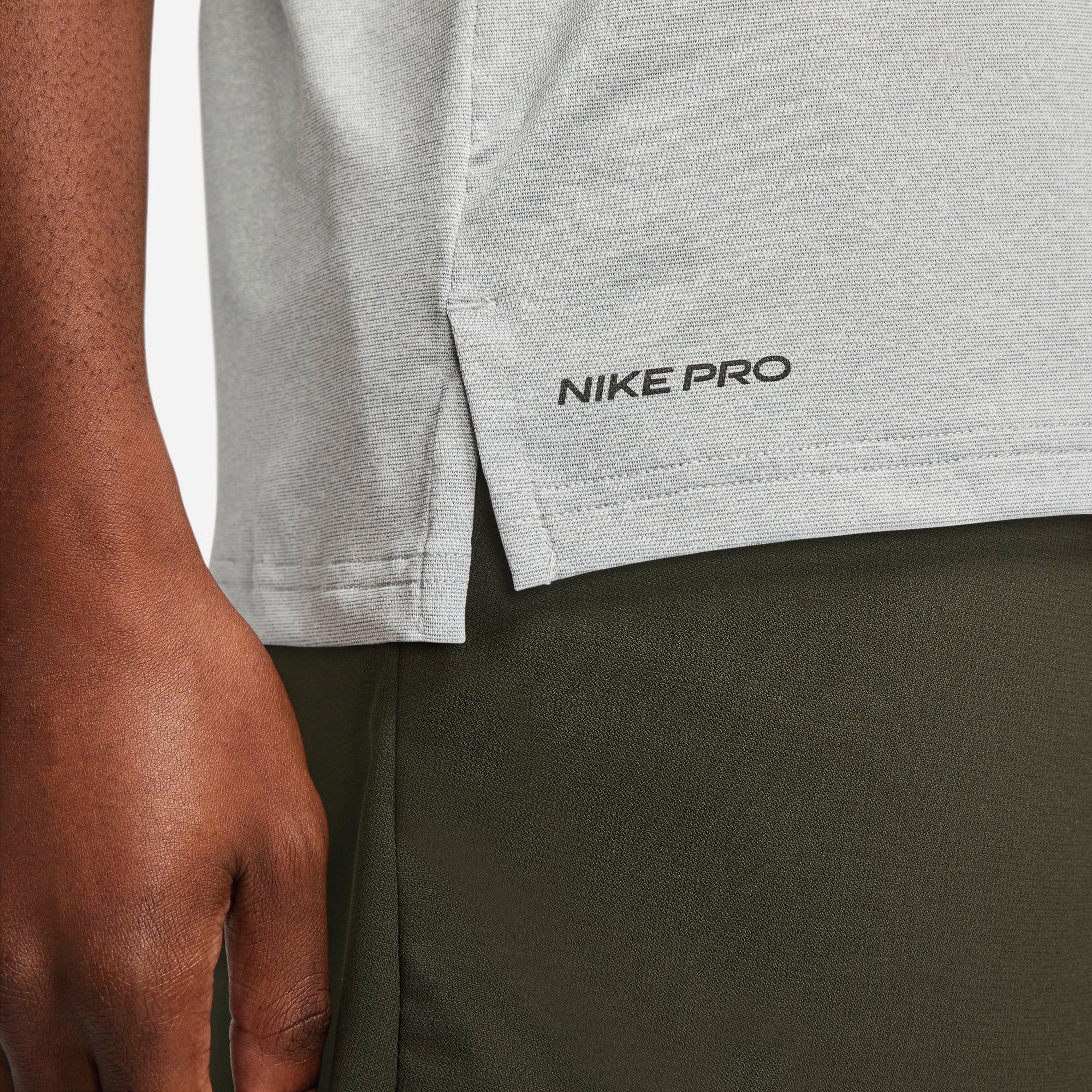 Nike Pro Dri-Fit Hyper Dry Top Tank Erkek Gri T-Shirt