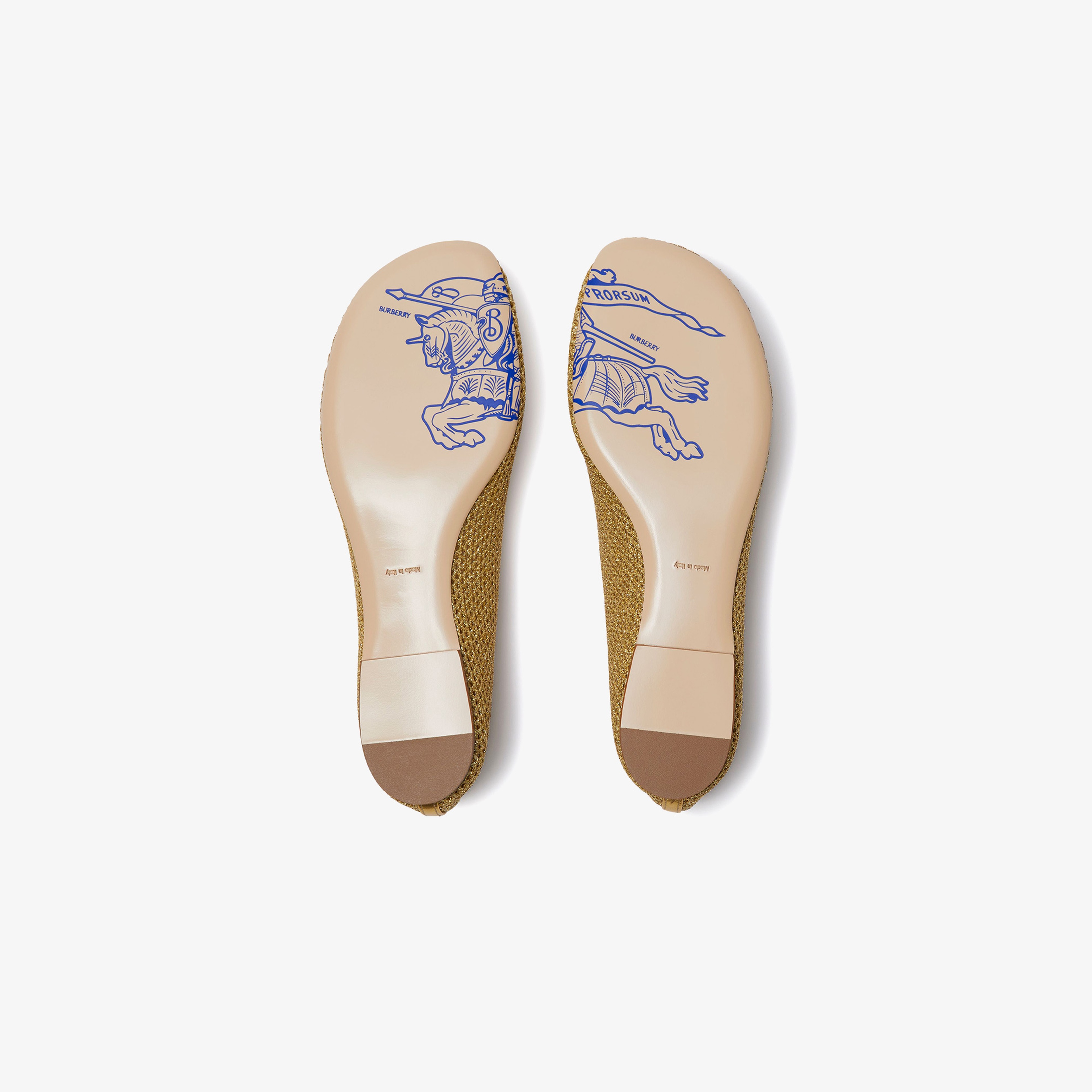 Burberry Kadın Altın Ayakkabı