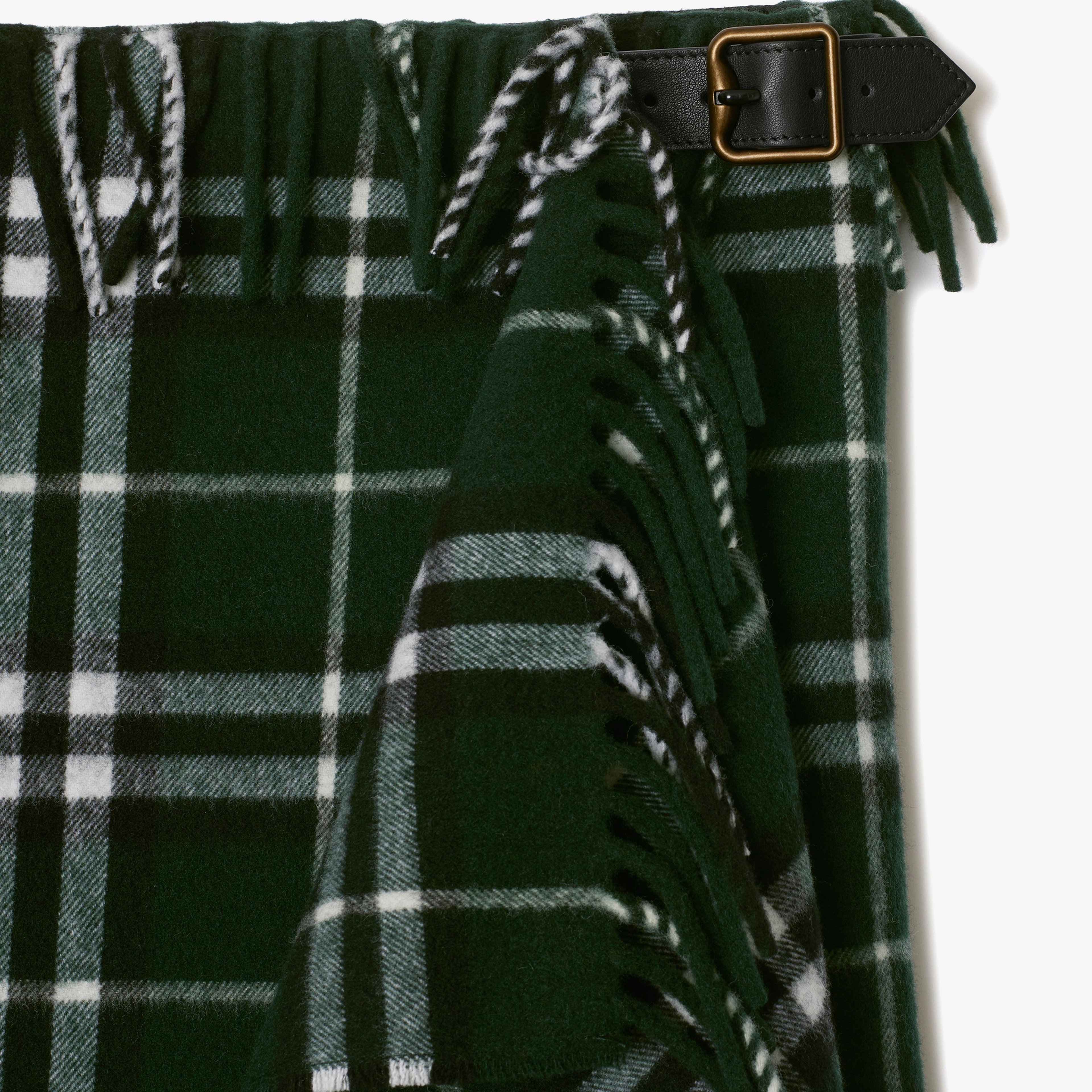 Burberry Kadın Gri Etek