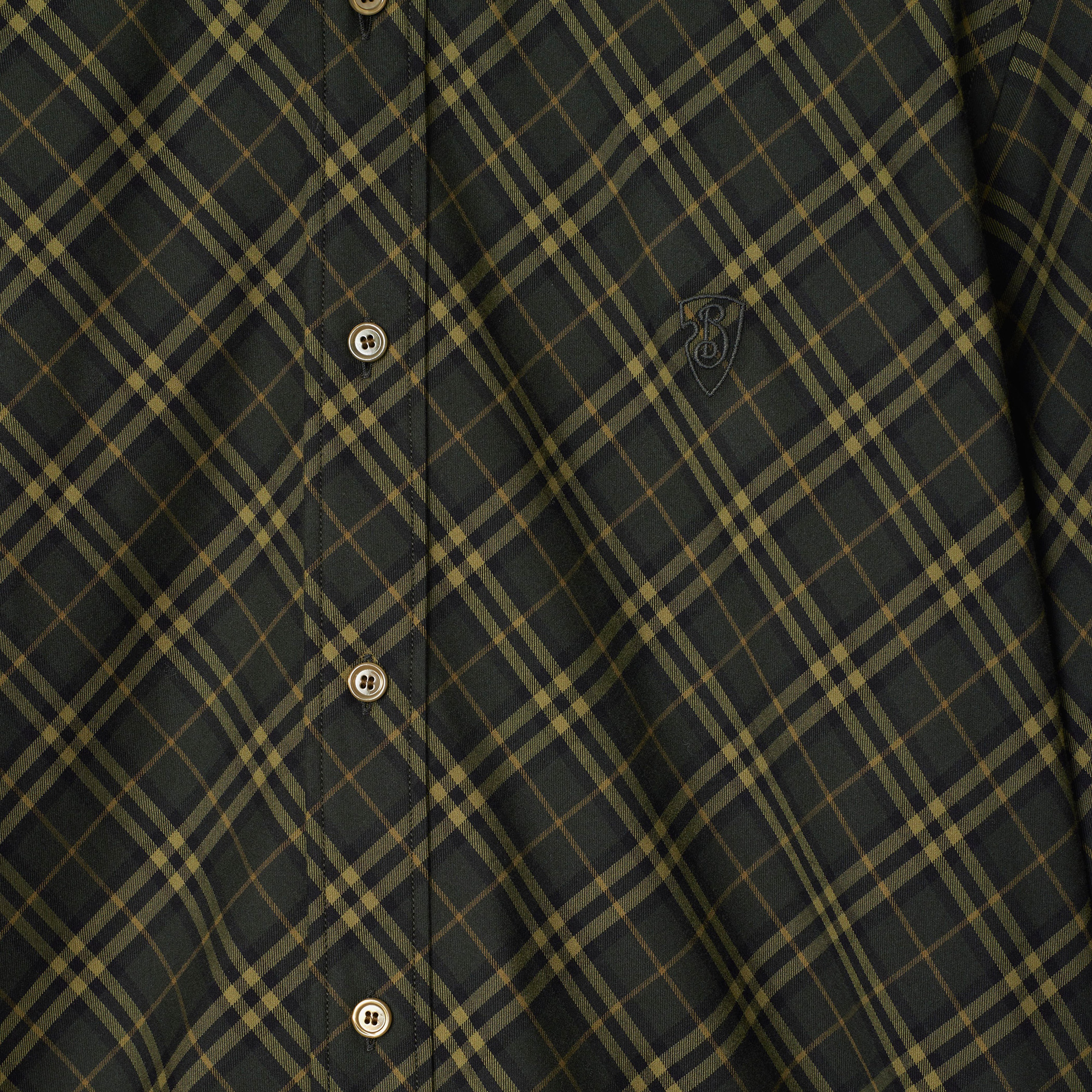 Burberry Erkek Siyah Gömlek