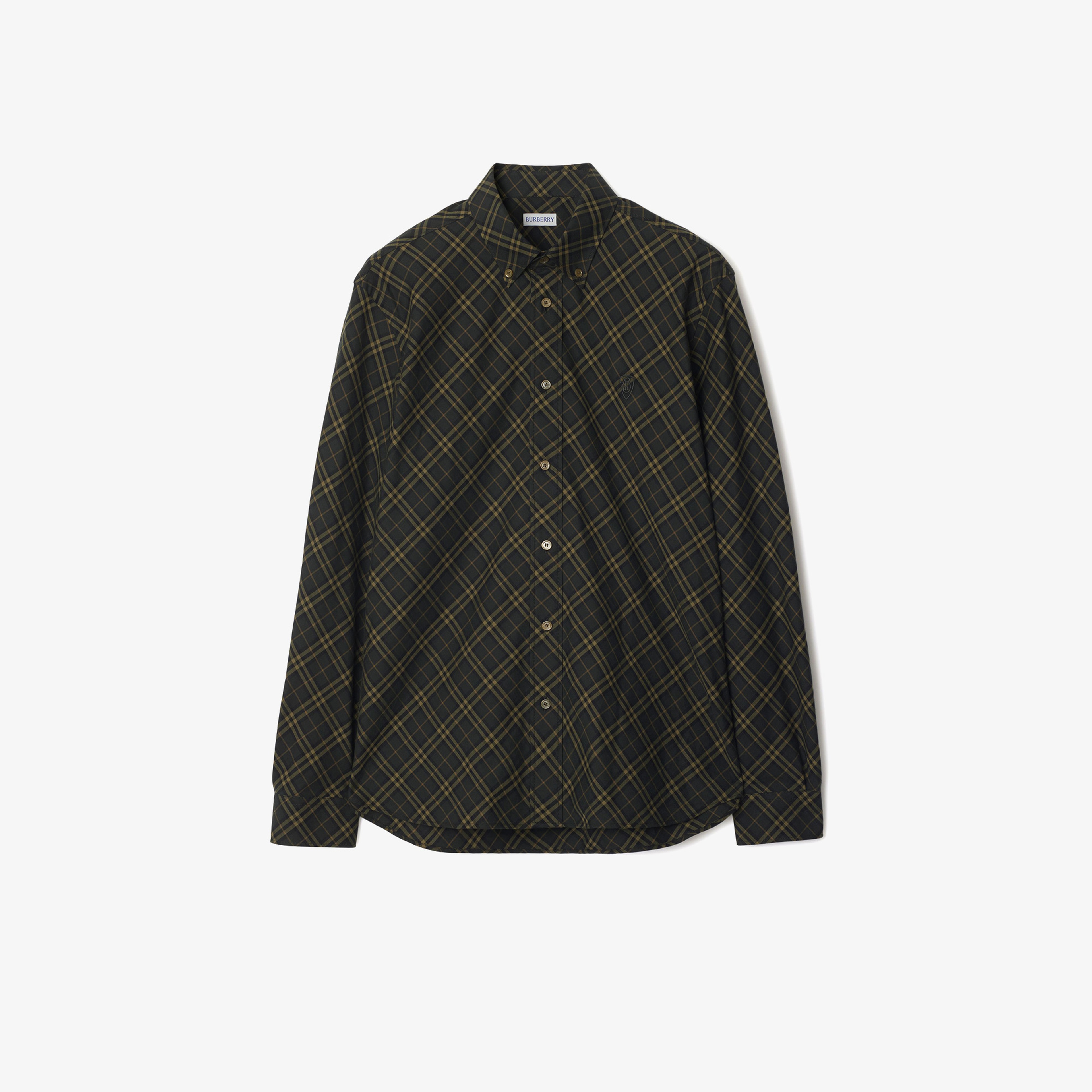 Burberry Erkek Siyah Gömlek