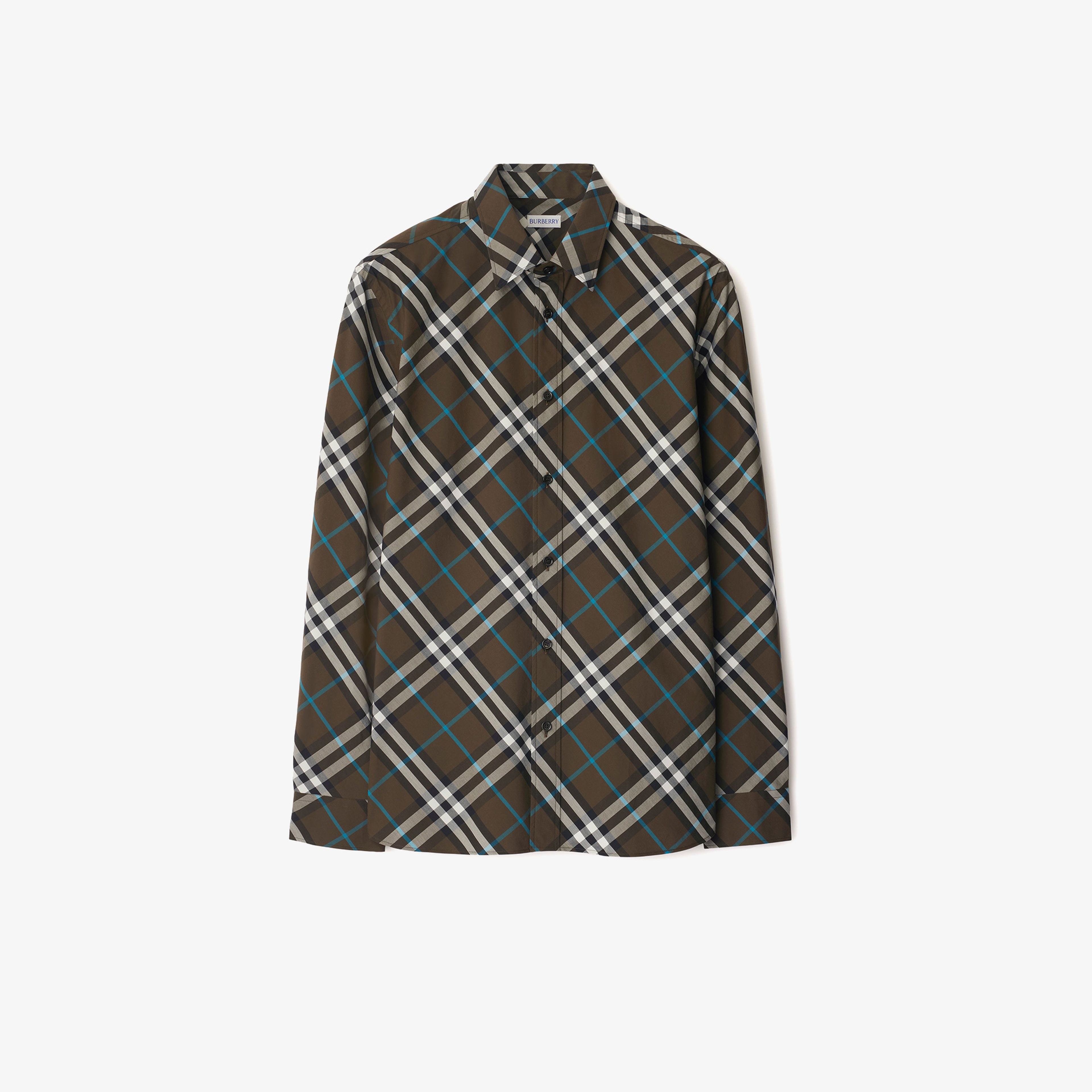 Burberry Erkek Bej Gömlek