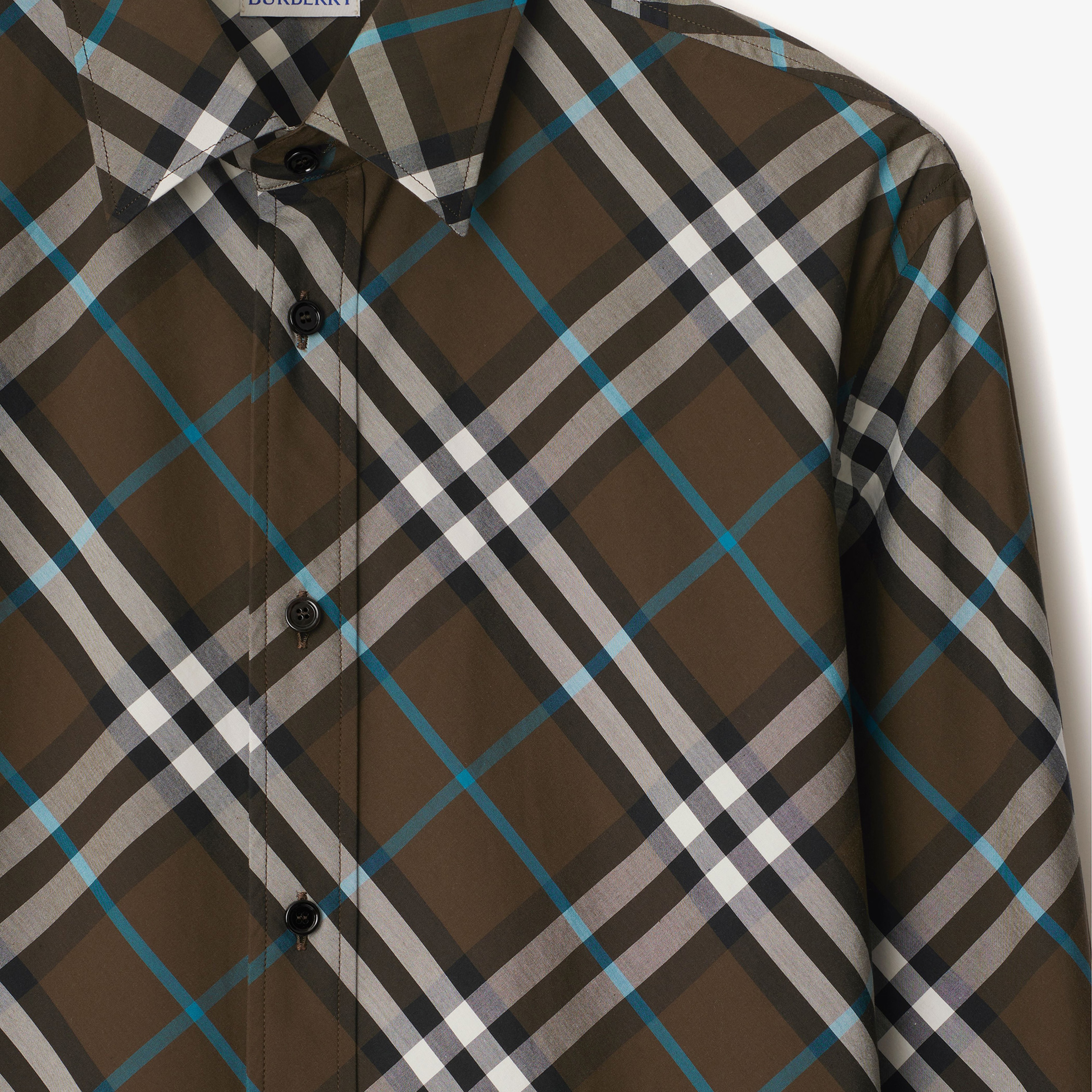 Burberry Erkek Bej Gömlek