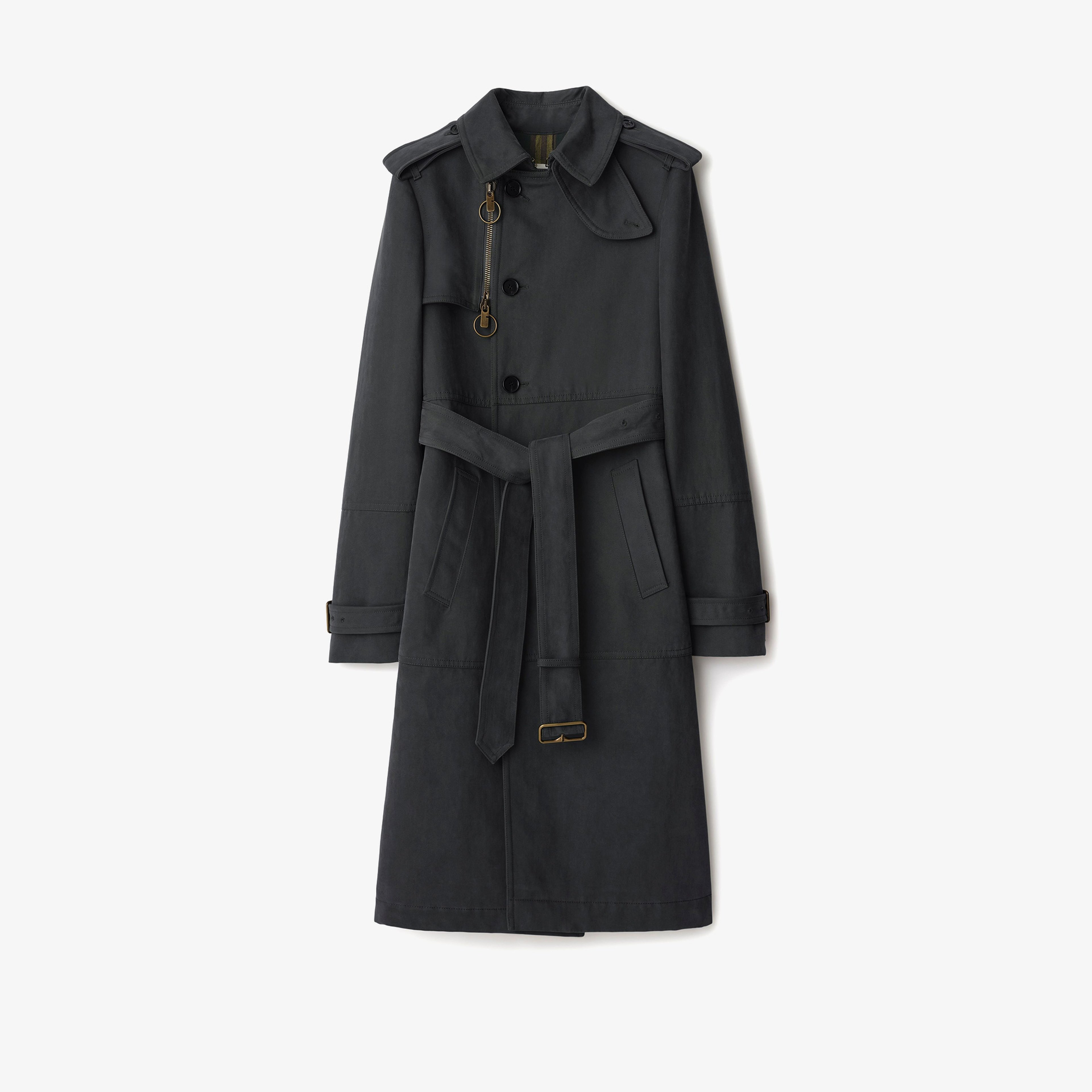 Burberry Kadın Siyah Pardesu