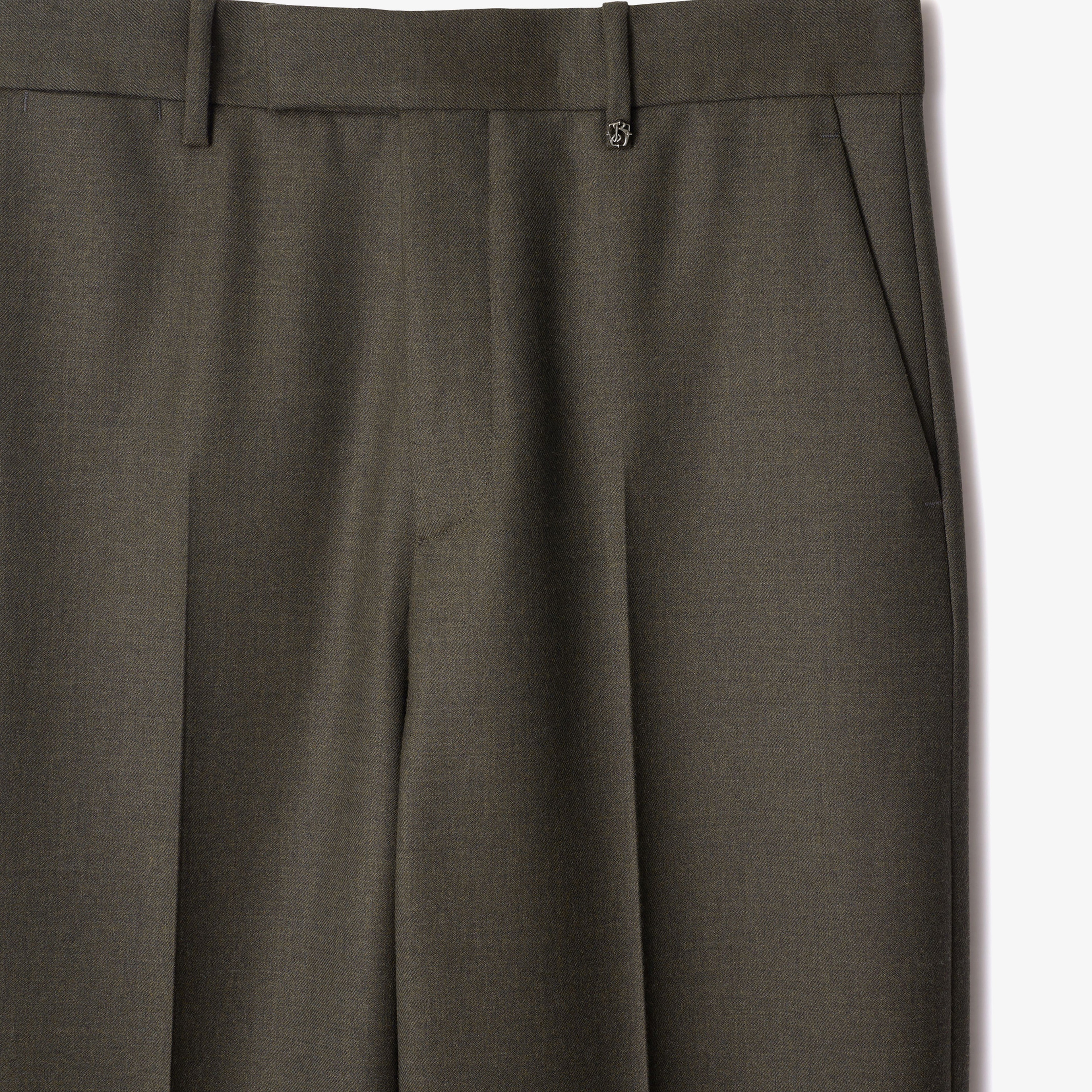 Burberry Erkek Gri Pantolon