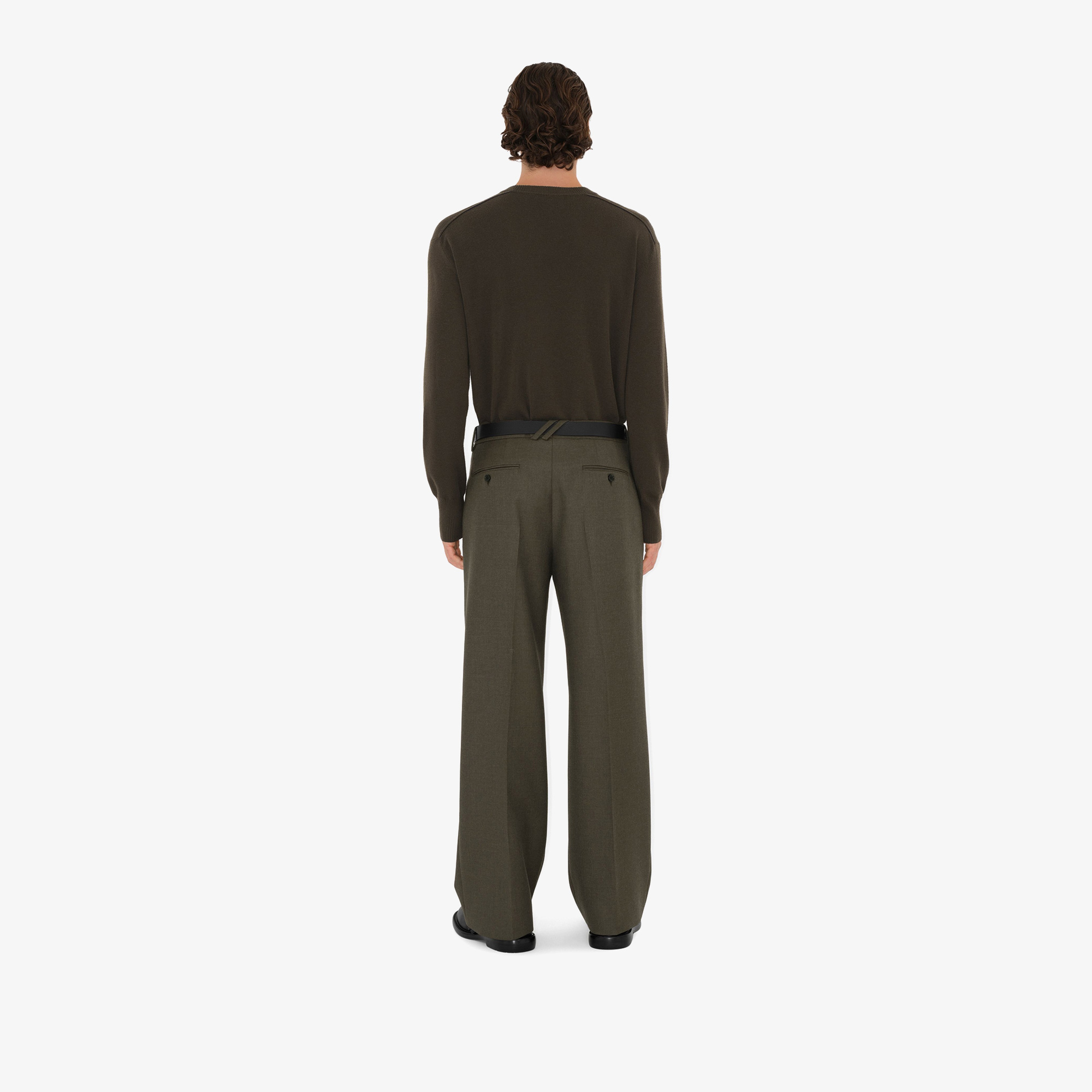 Burberry Erkek Gri Pantolon