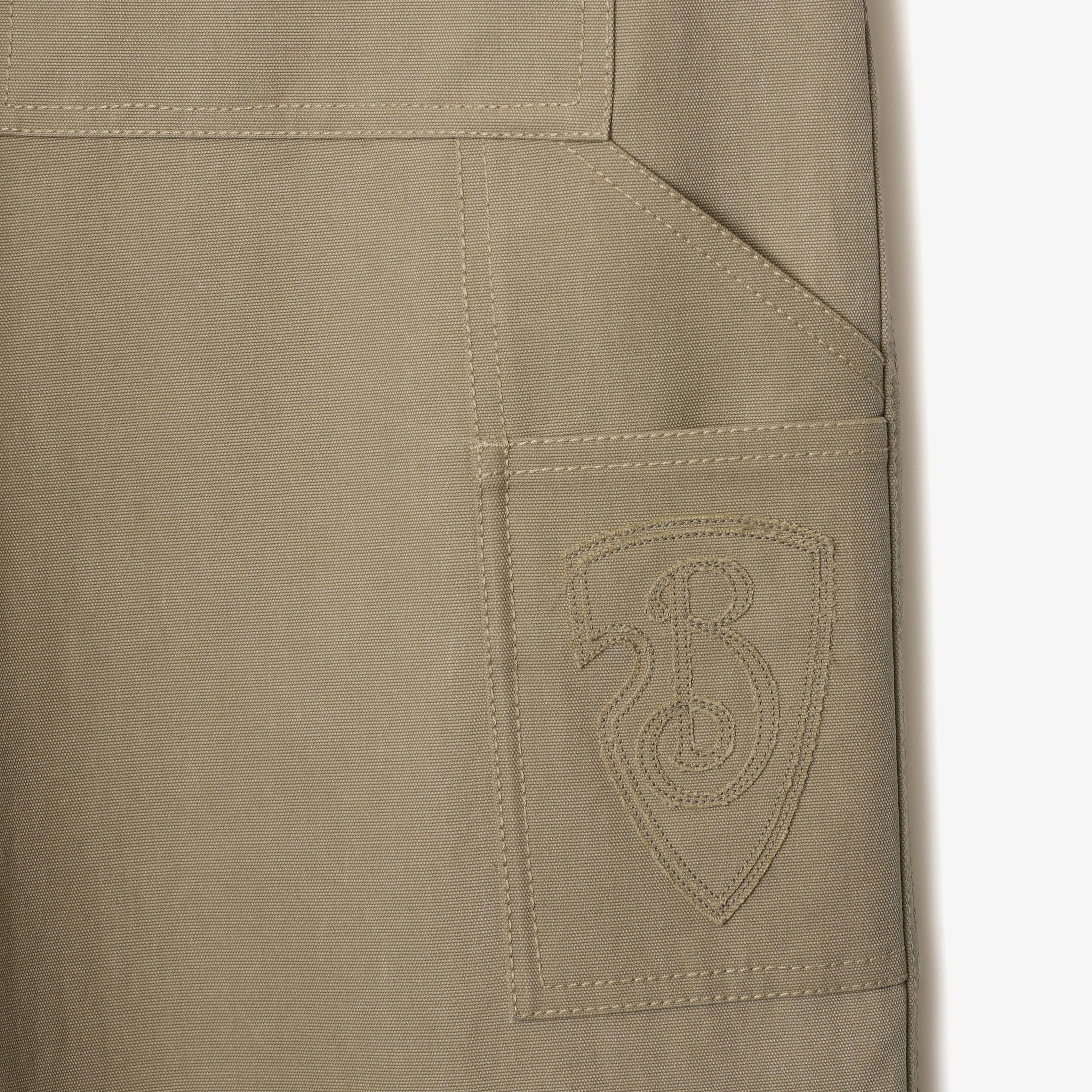 Burberry Erkek Beyaz Pantolon