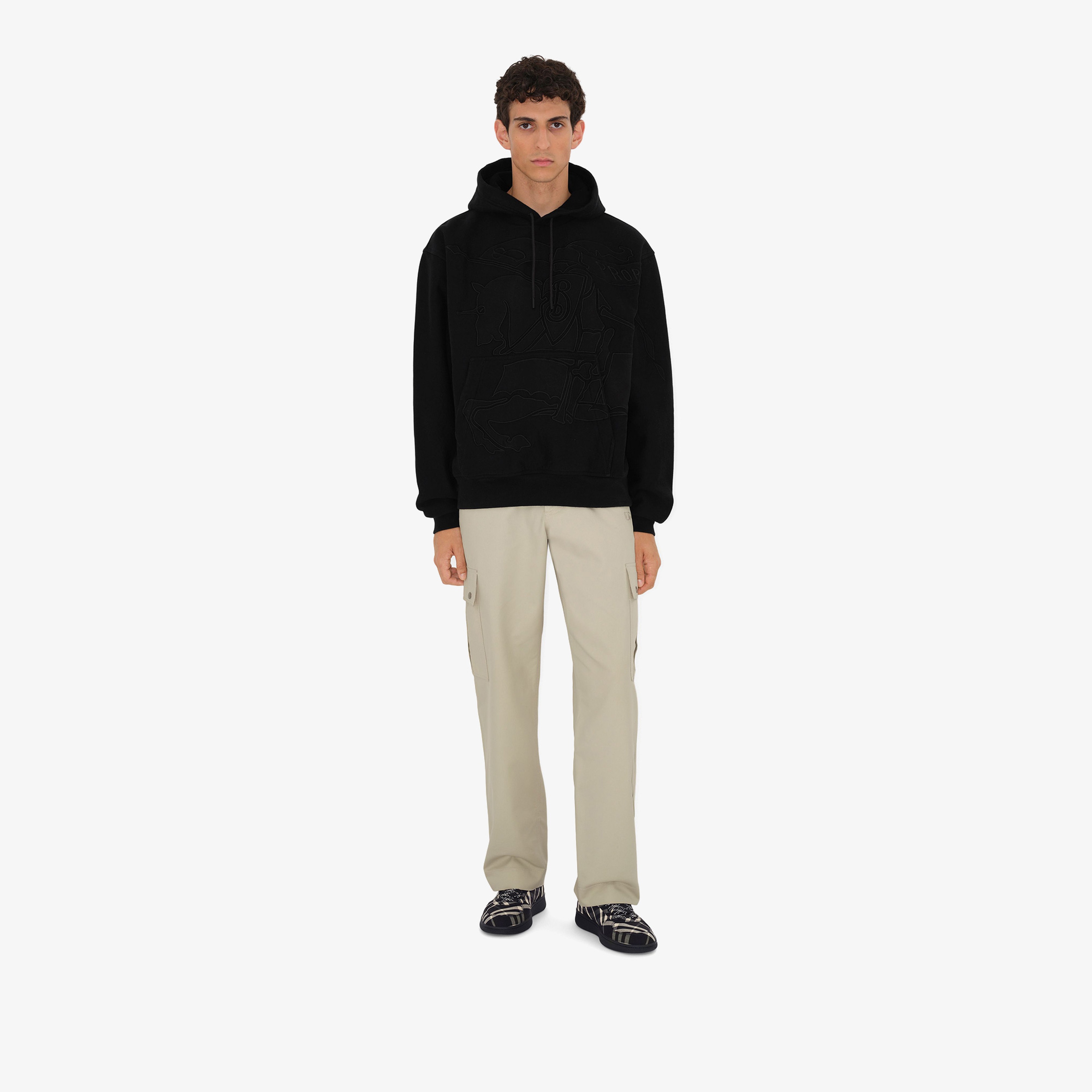 Burberry Erkek Siyah Sweatshirt