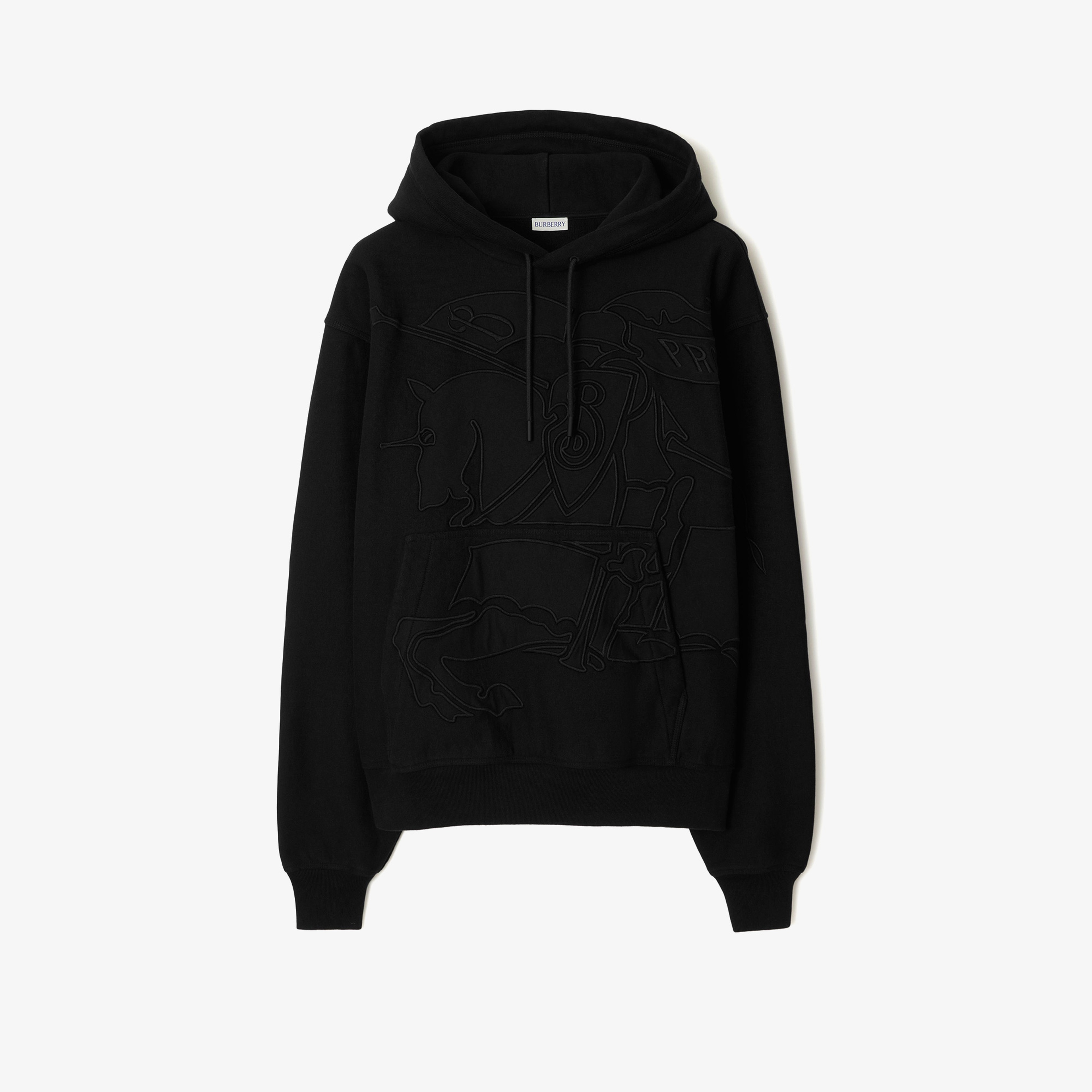 Burberry Erkek Siyah Sweatshirt
