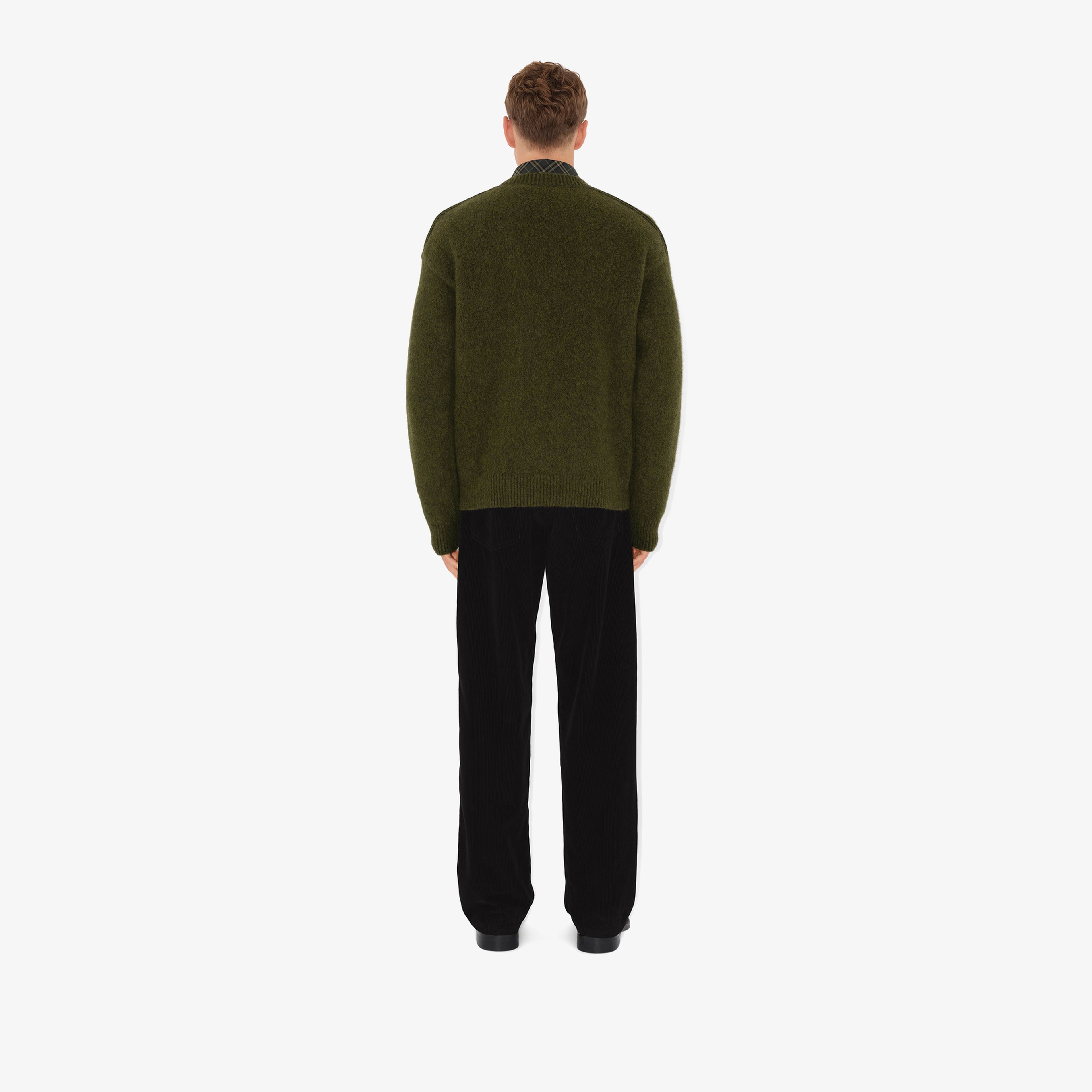 Burberry Erkek Yeşil Triko