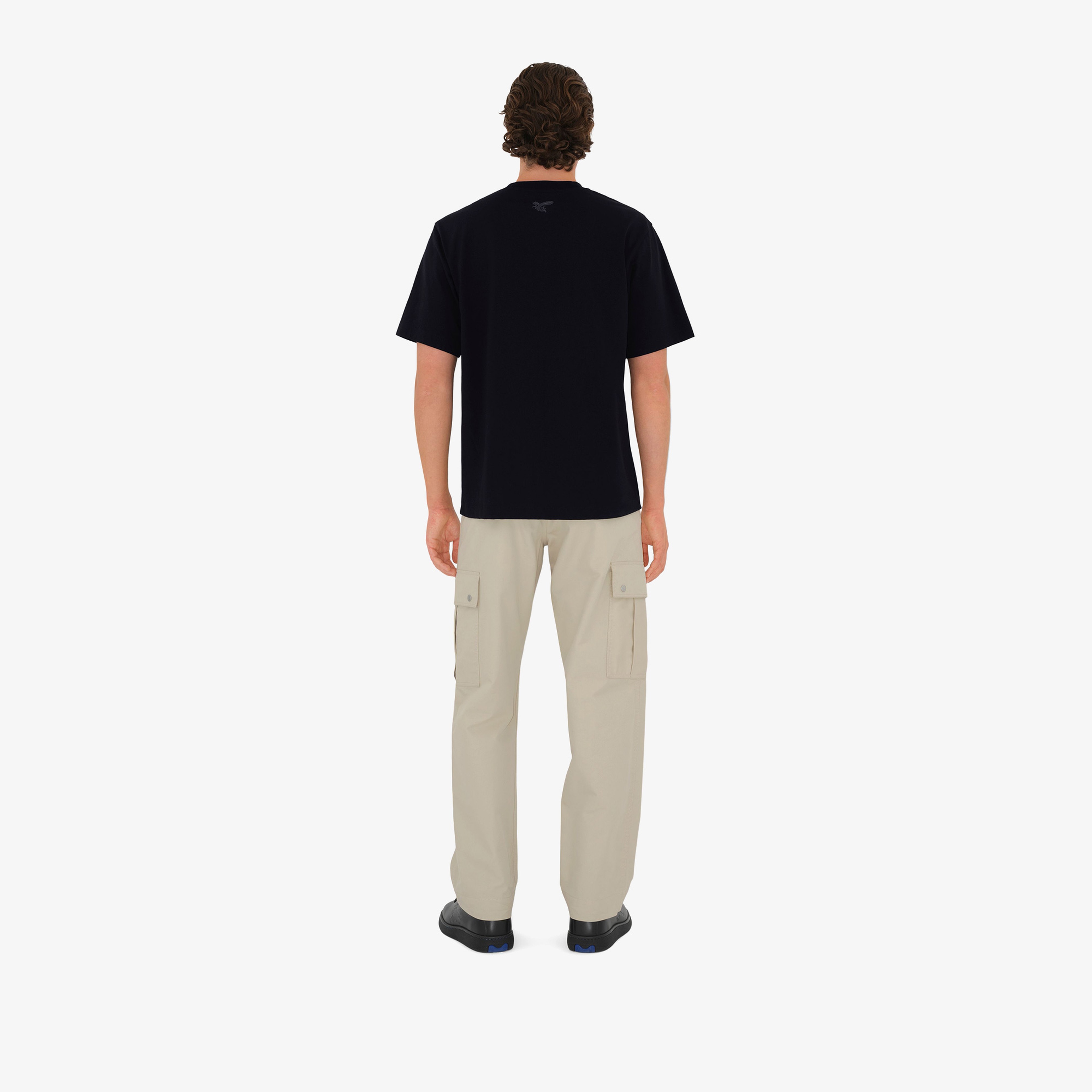 Burberry Erkek Siyah T-Shirt