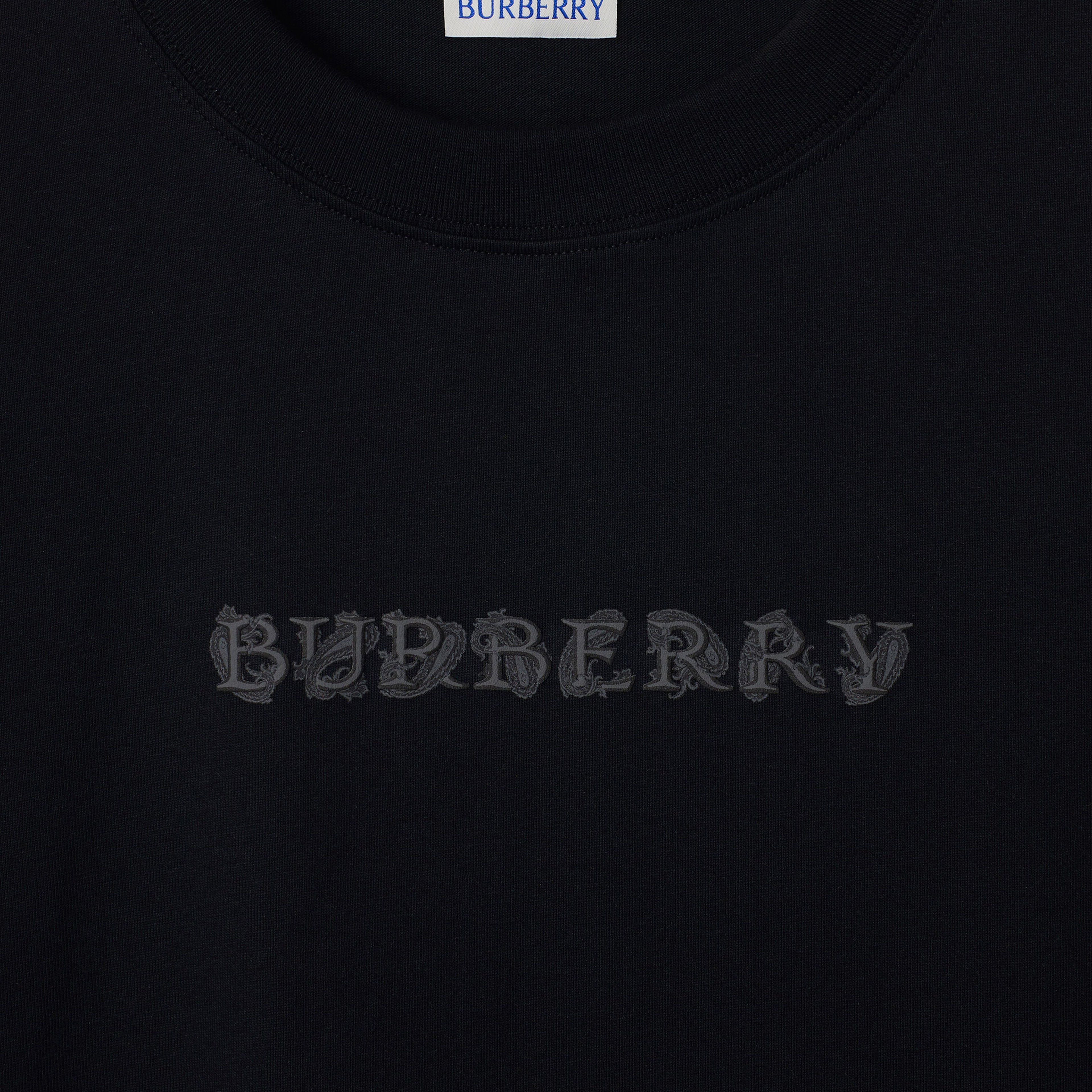 Burberry Erkek Siyah T-Shirt