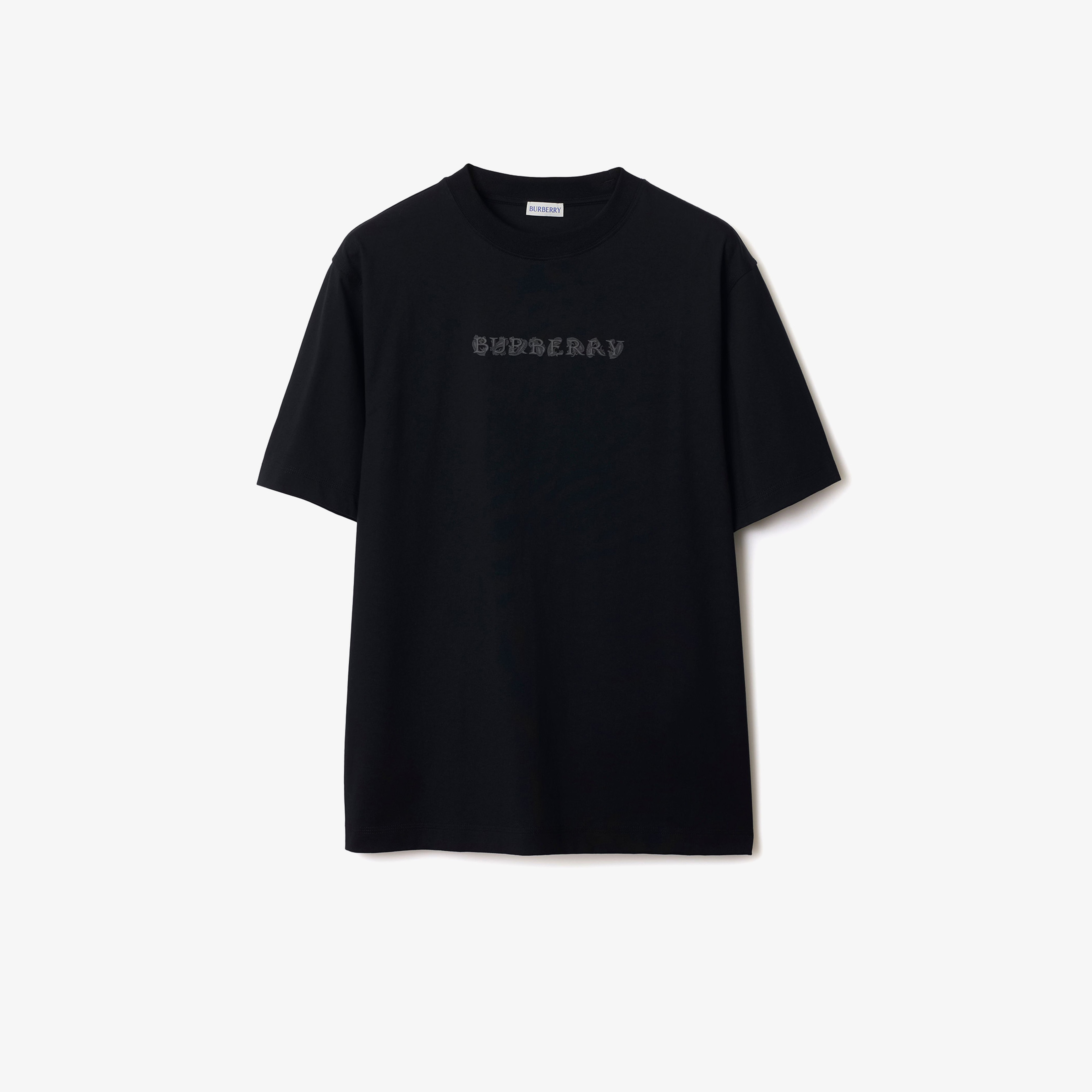 Burberry Erkek Siyah T-Shirt