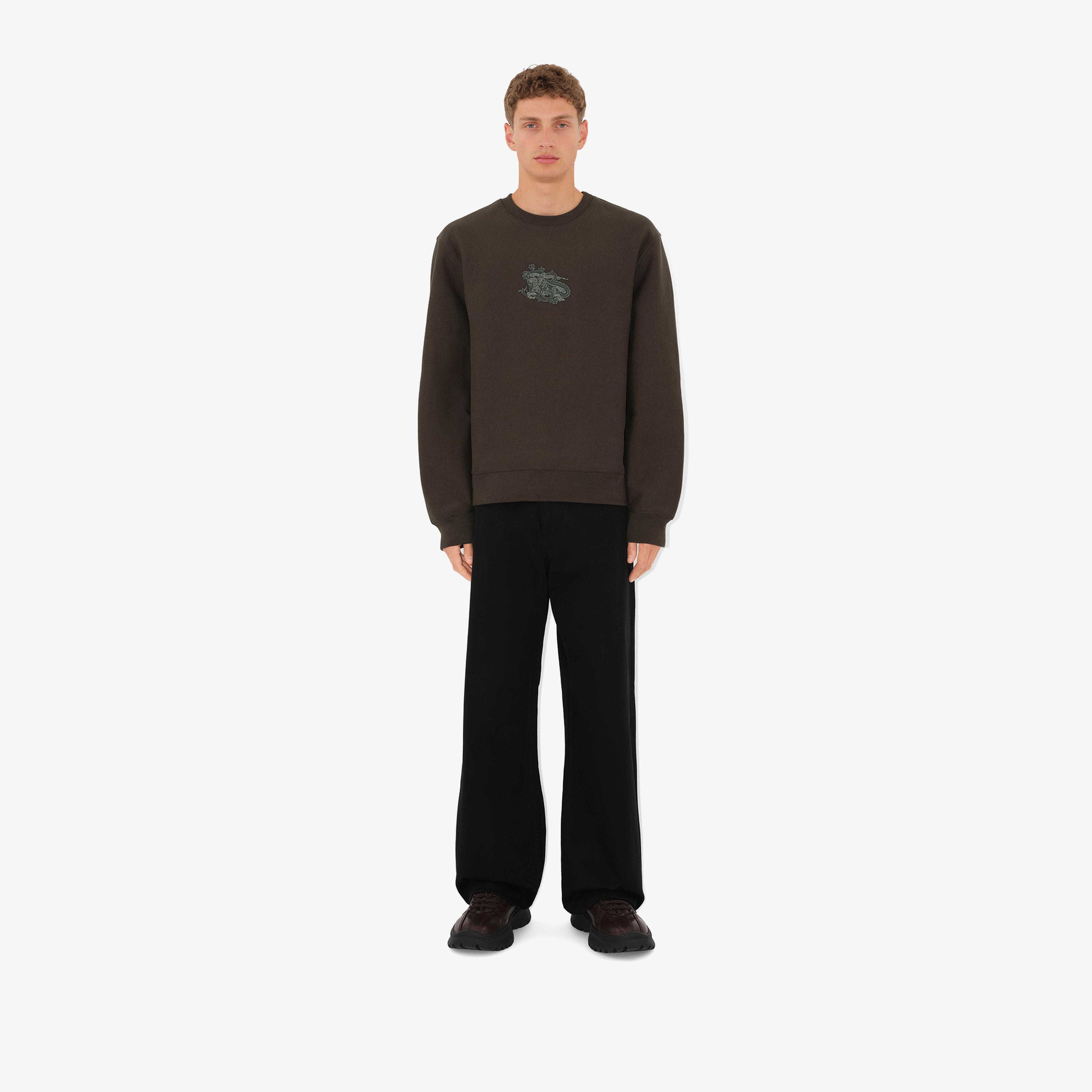 Burberry Erkek Siyah Sweatshirt