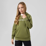 Champion Script Hooded Çocuk Haki Hoodie