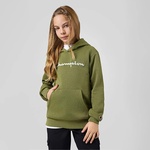 Champion Script Hooded Çocuk Haki Hoodie