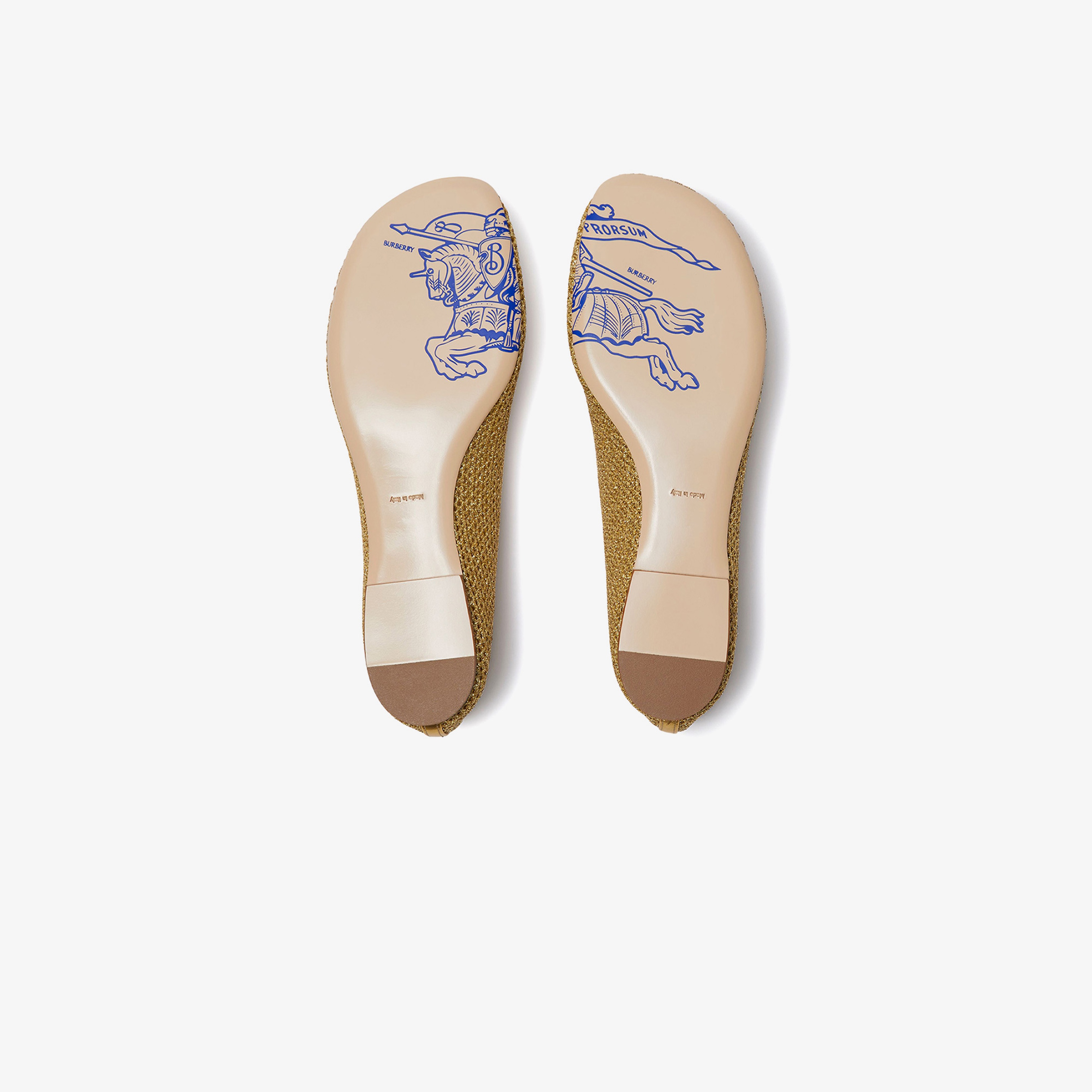 Burberry Kadın Altın Ayakkabı