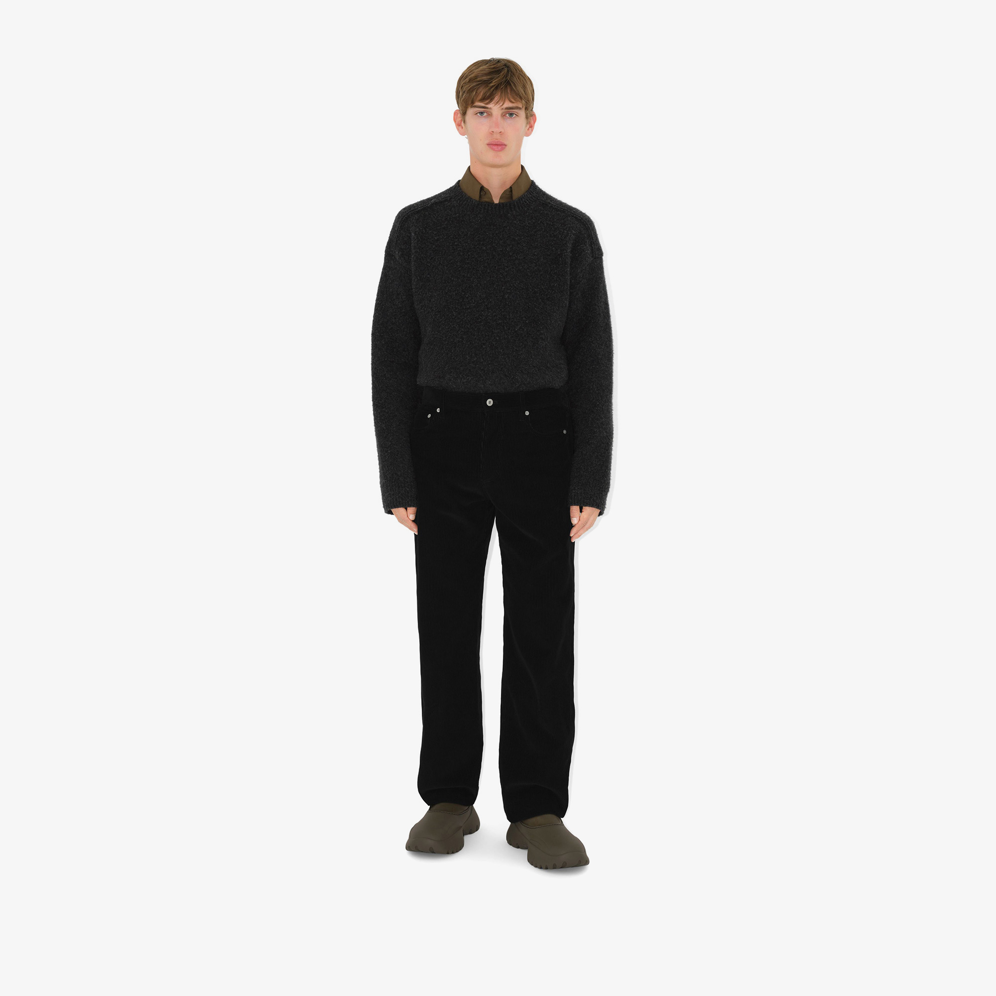 Burberry Erkek Gri Ayakkabı