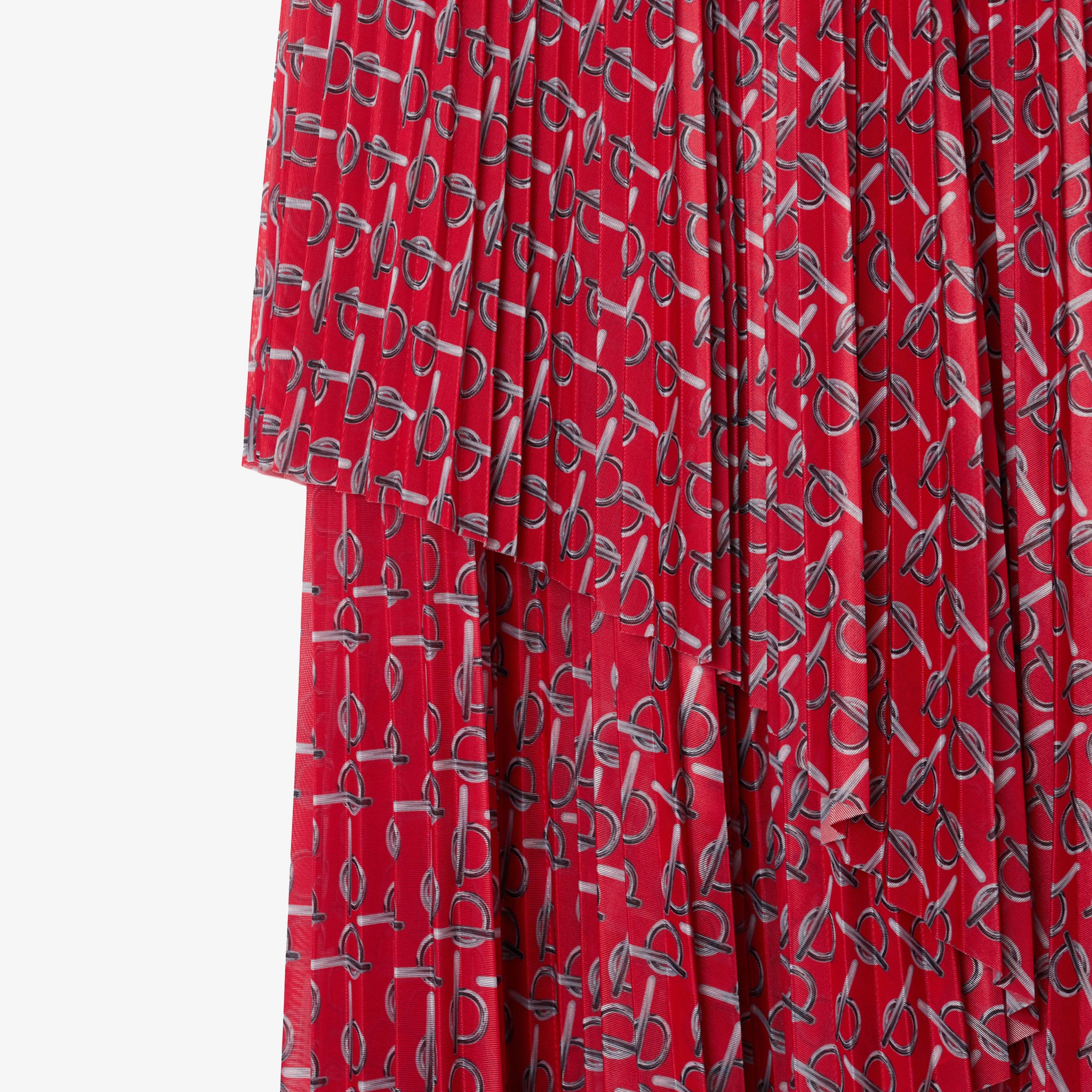 Burberry Kadın Gümüş Etek