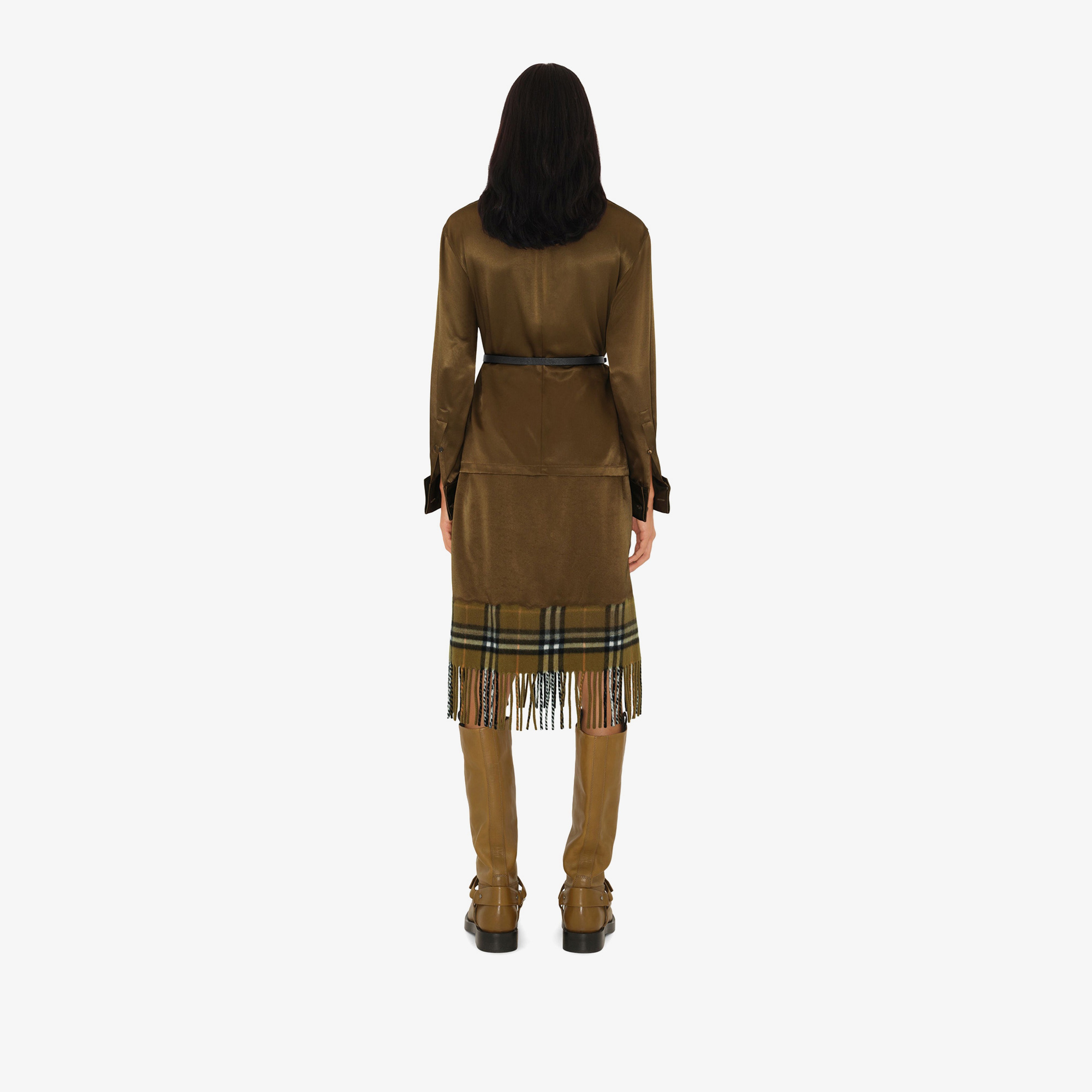 Burberry Kadın Bej Etek