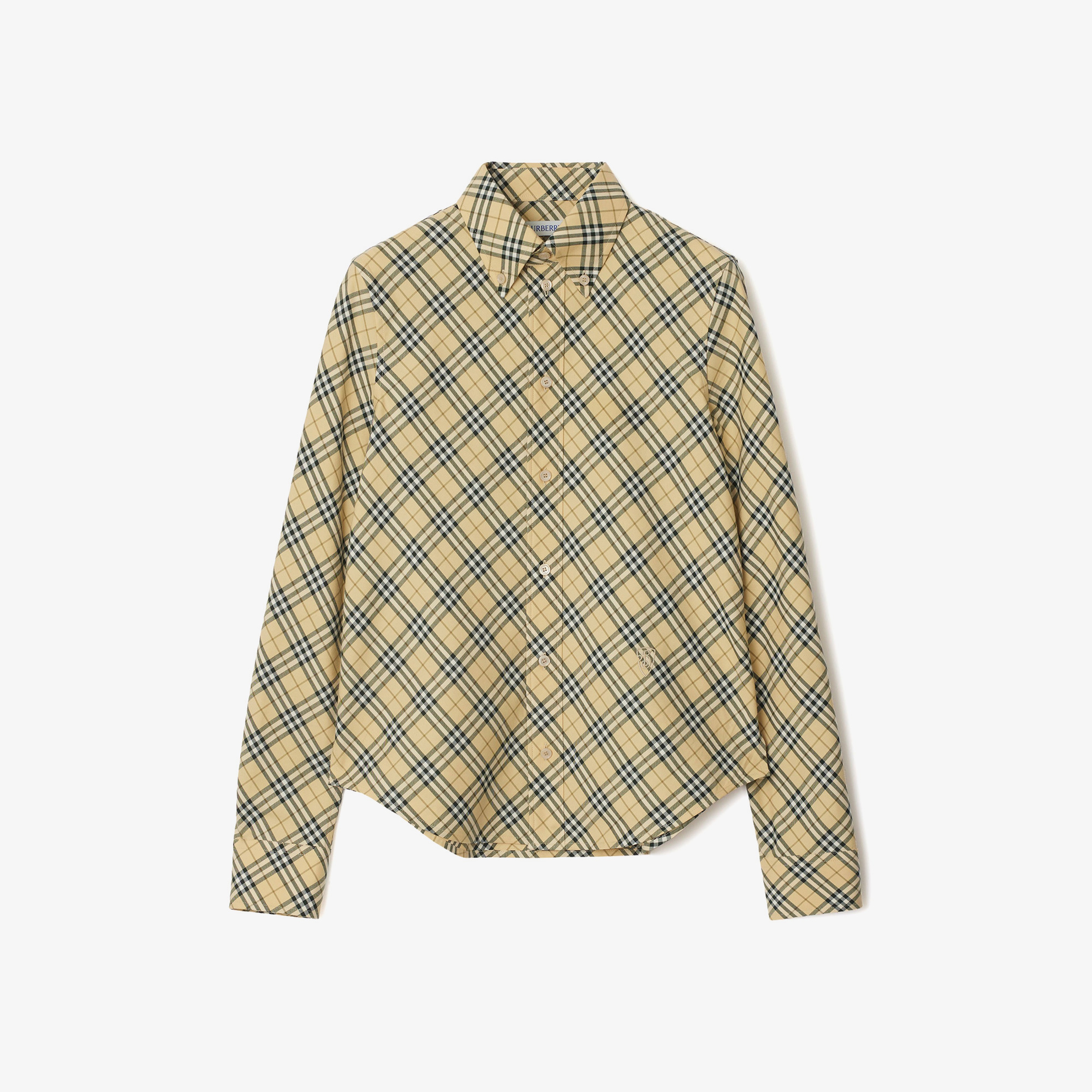 Burberry Kadın Bej Gömlek