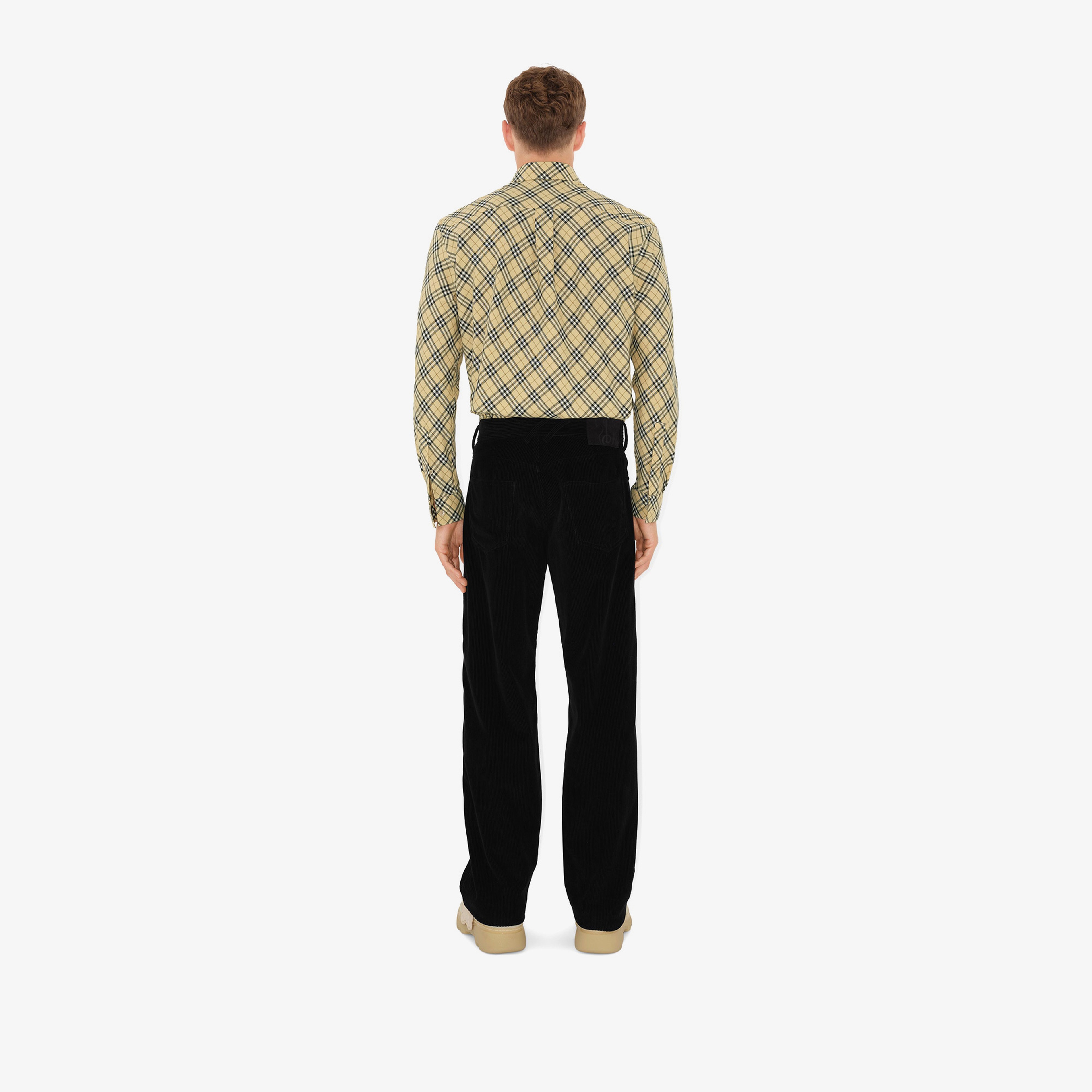 Burberry Erkek Bej Gömlek