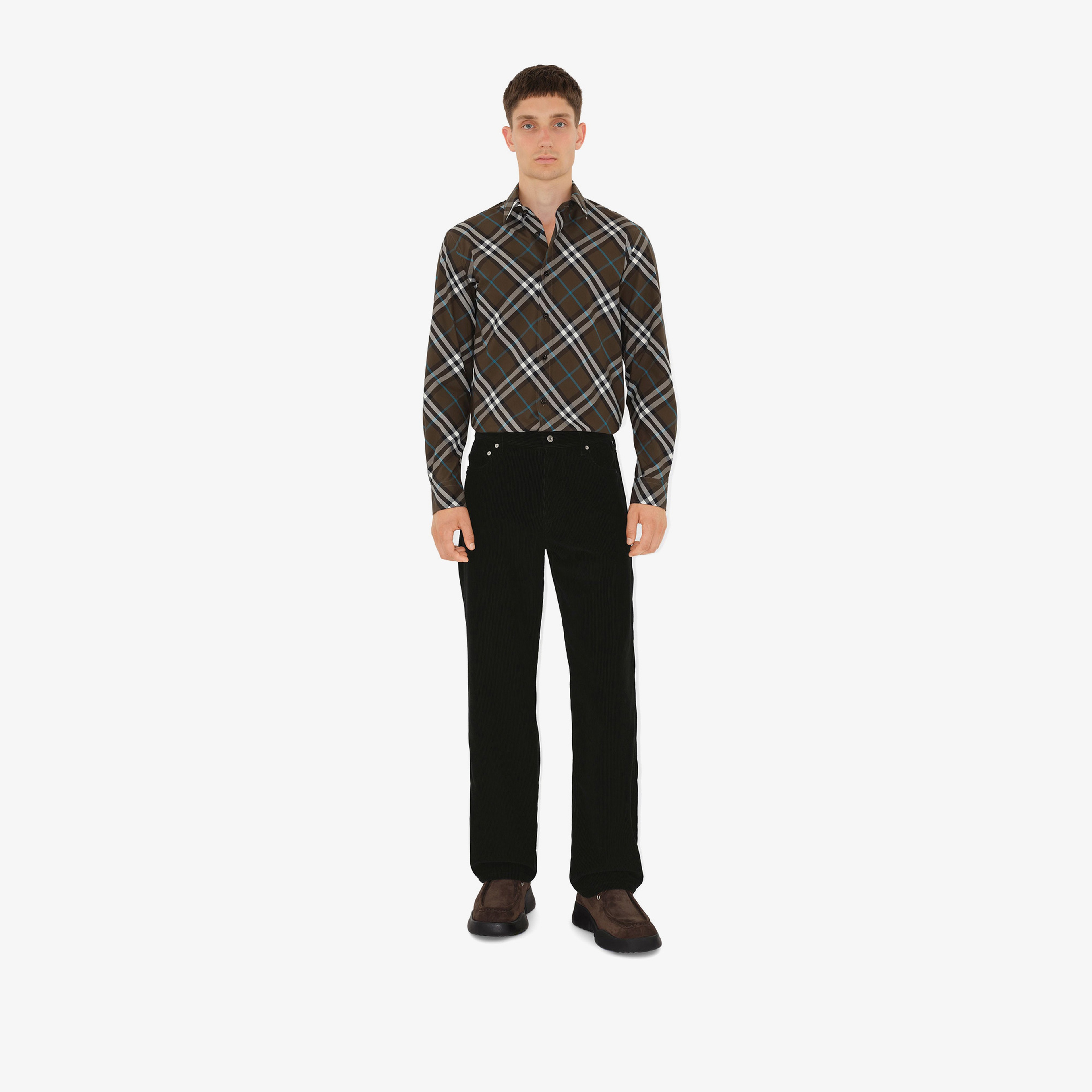 Burberry Erkek Bej Gömlek