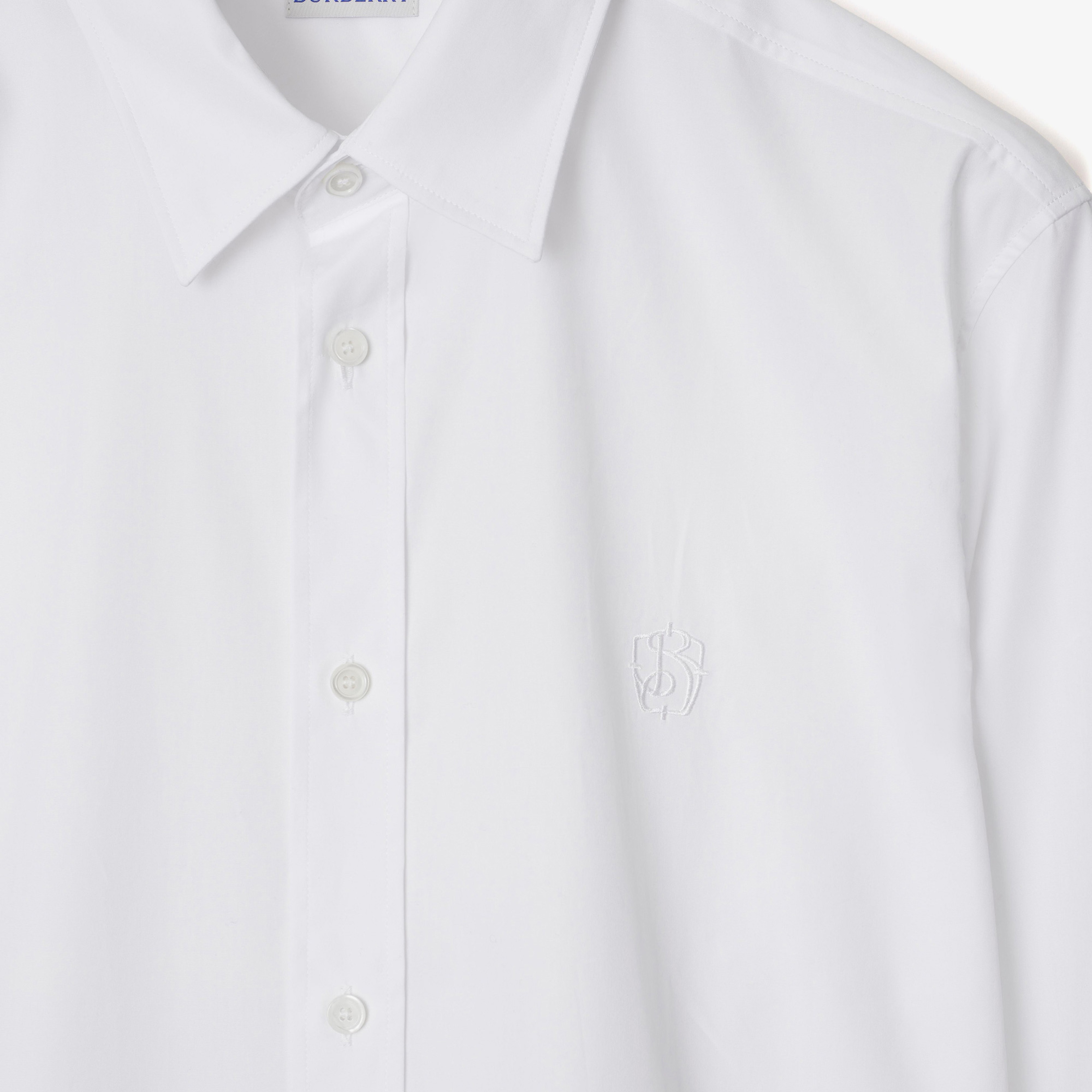 Burberry Erkek Beyaz Gömlek