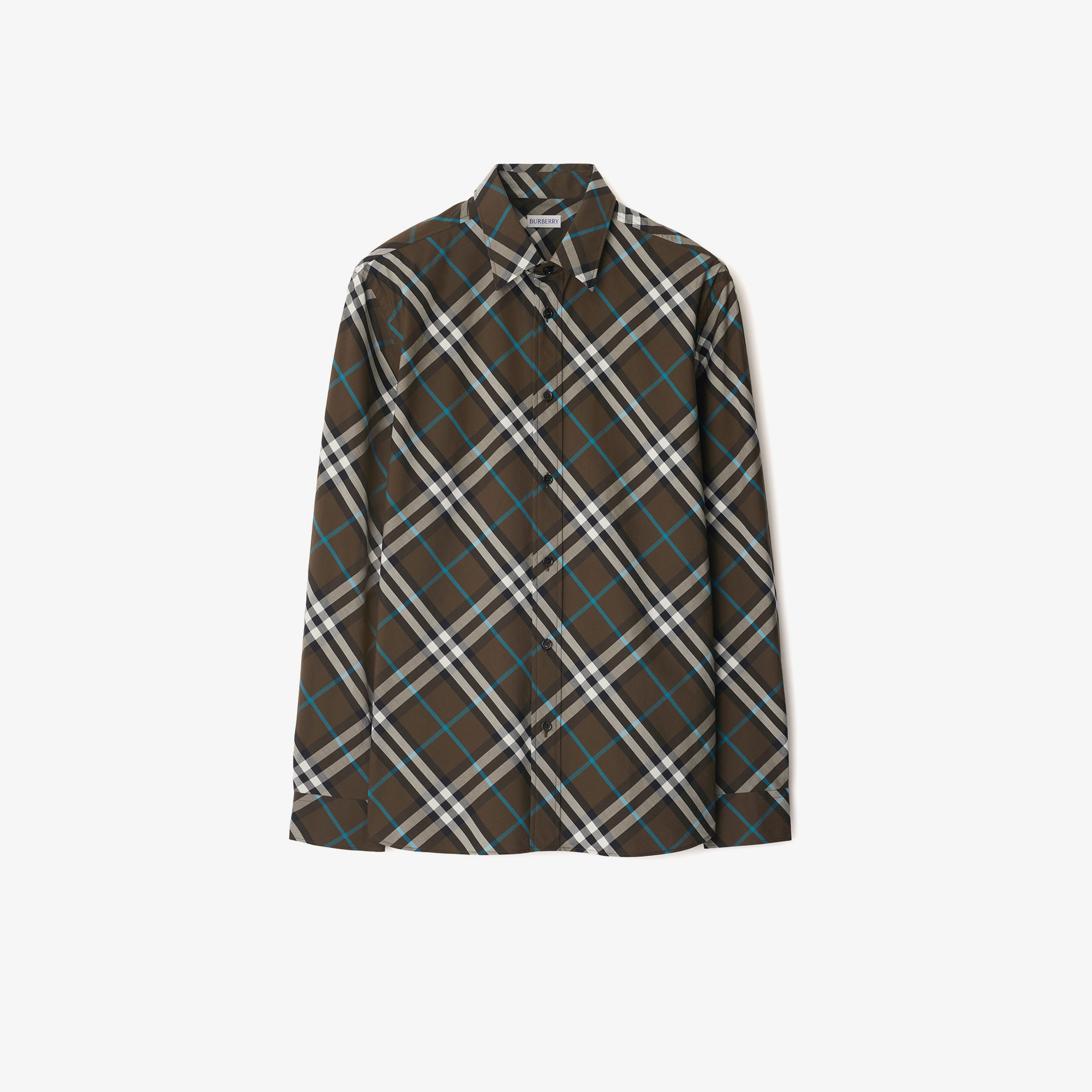Burberry Erkek Bej Gömlek