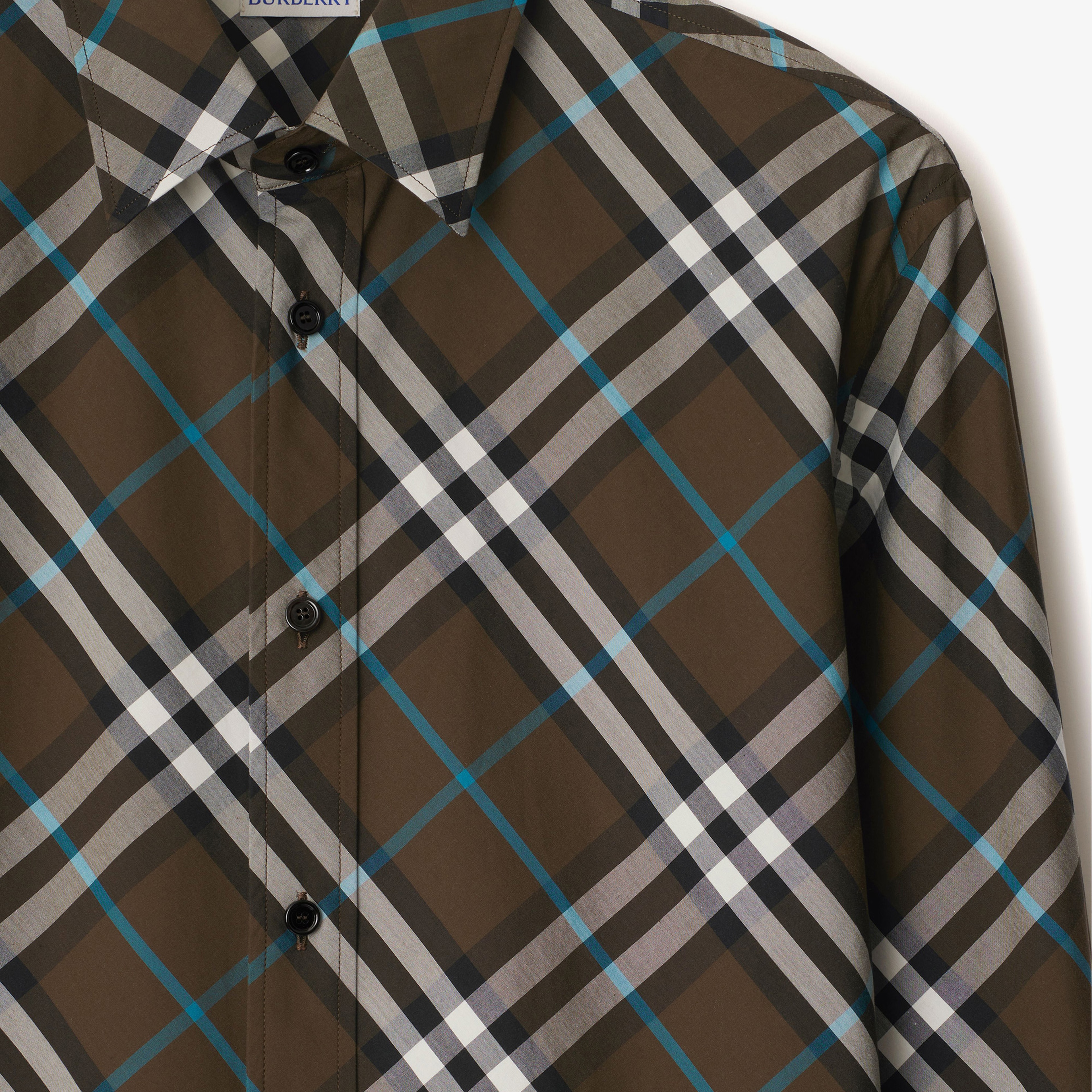 Burberry Erkek Bej Gömlek
