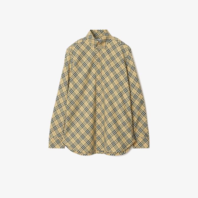 Burberry Kadın Bej Gömlek