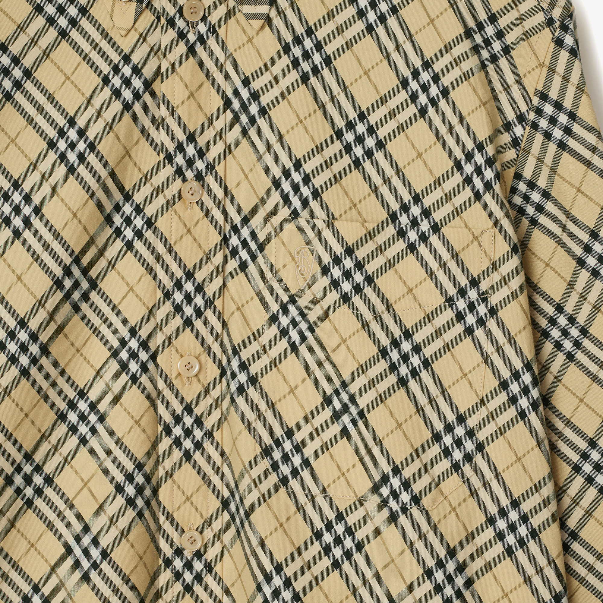 Burberry Kadın Bej Gömlek