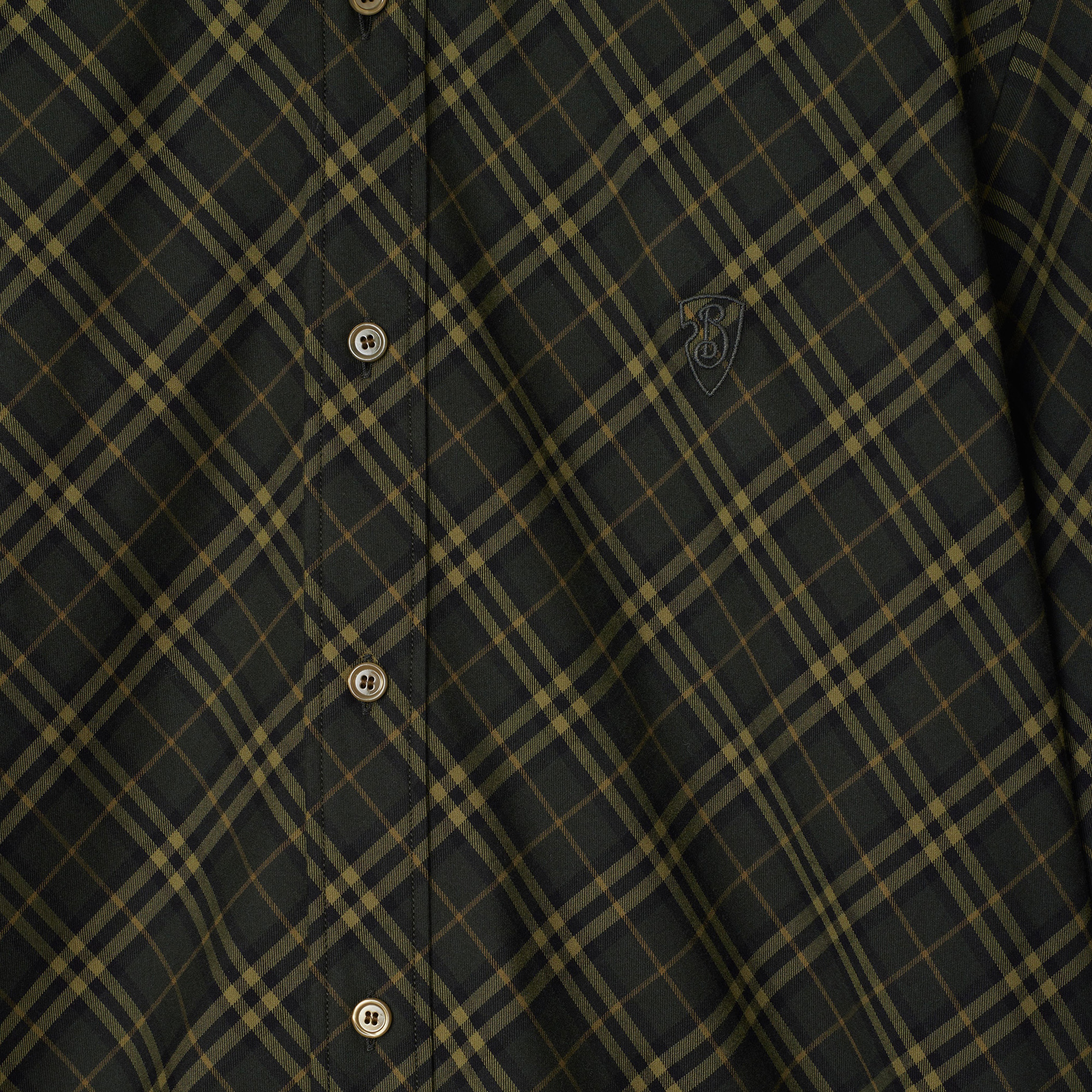 Burberry Erkek Siyah Gömlek