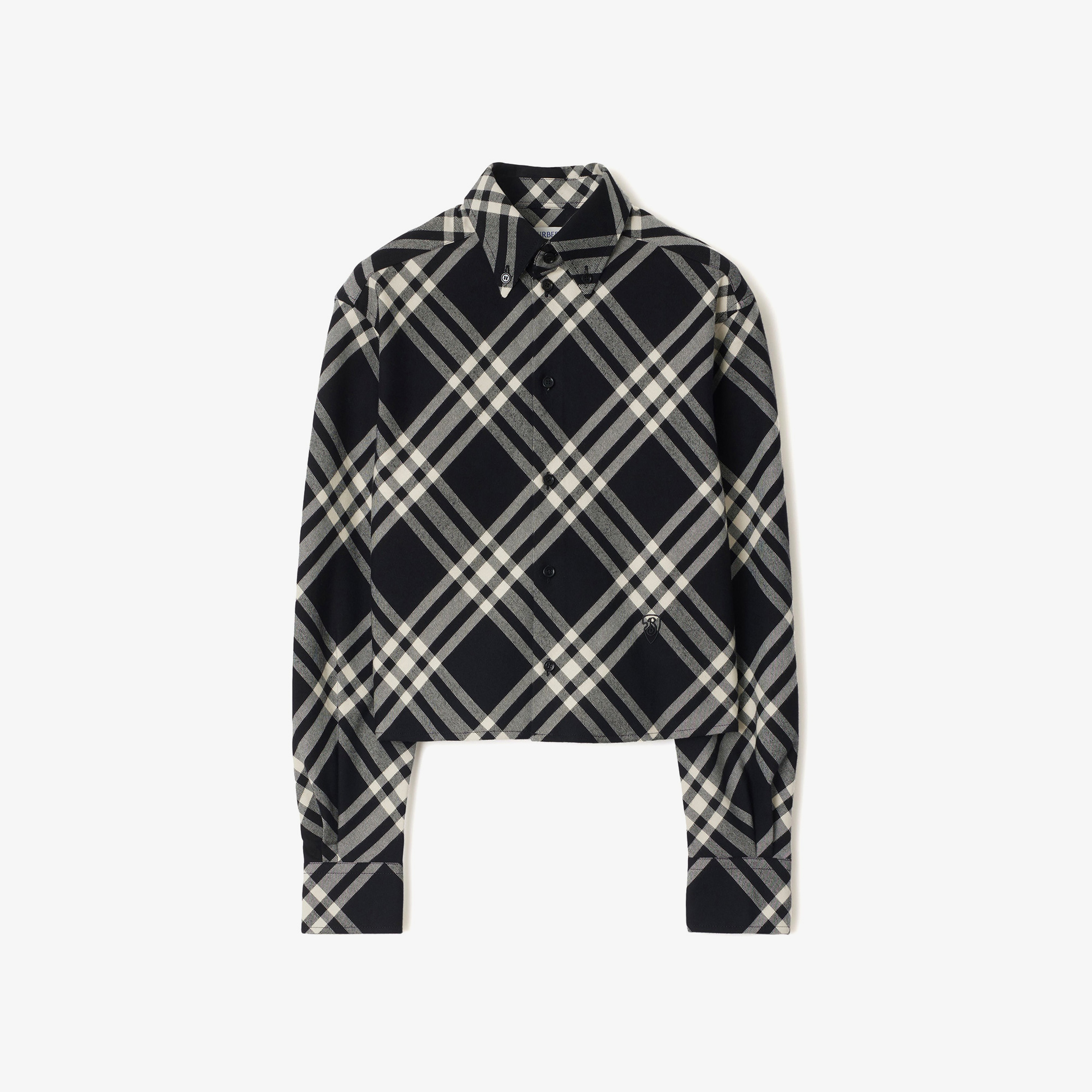 Burberry Kadın Siyah Gömlek