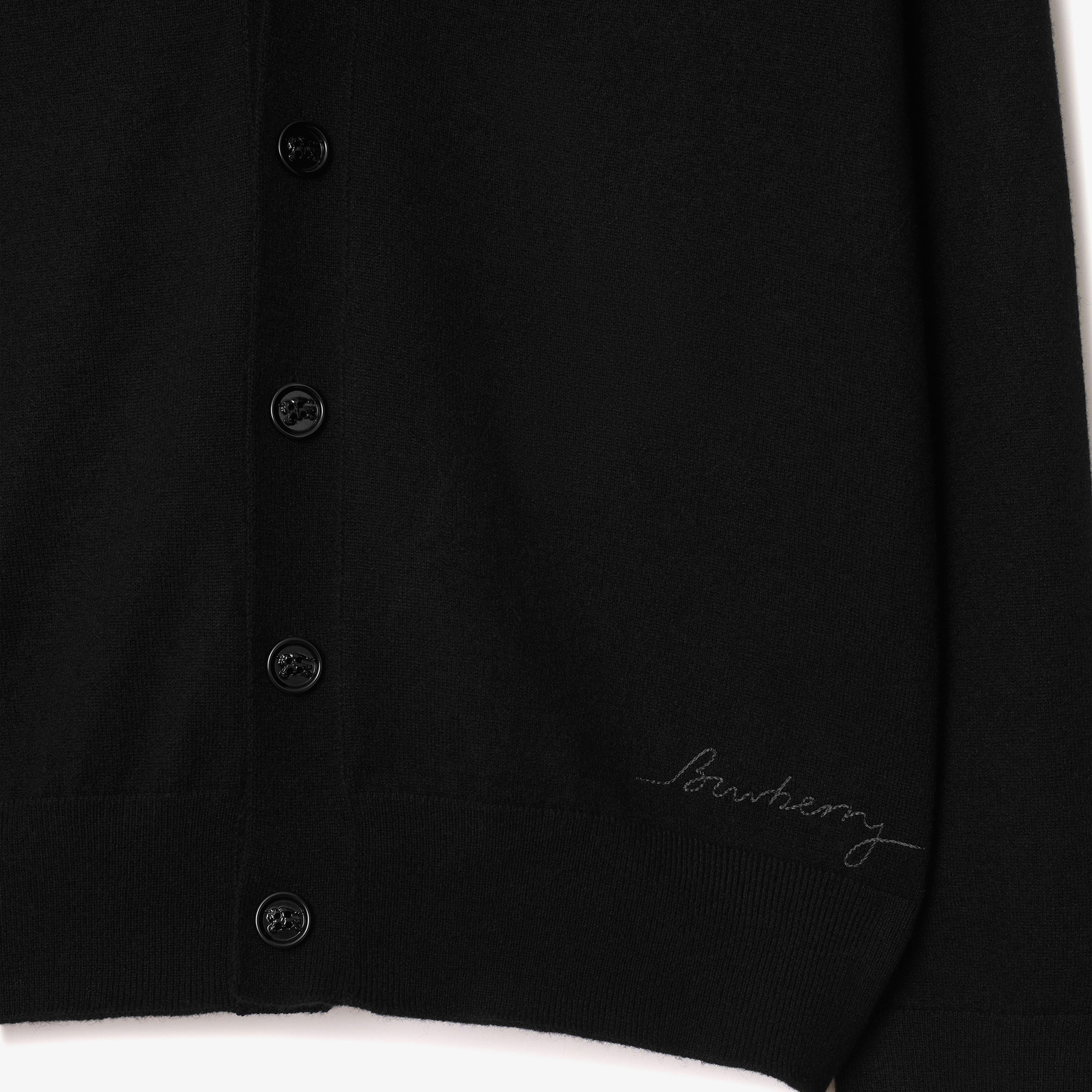 Burberry Erkek Siyah Triko