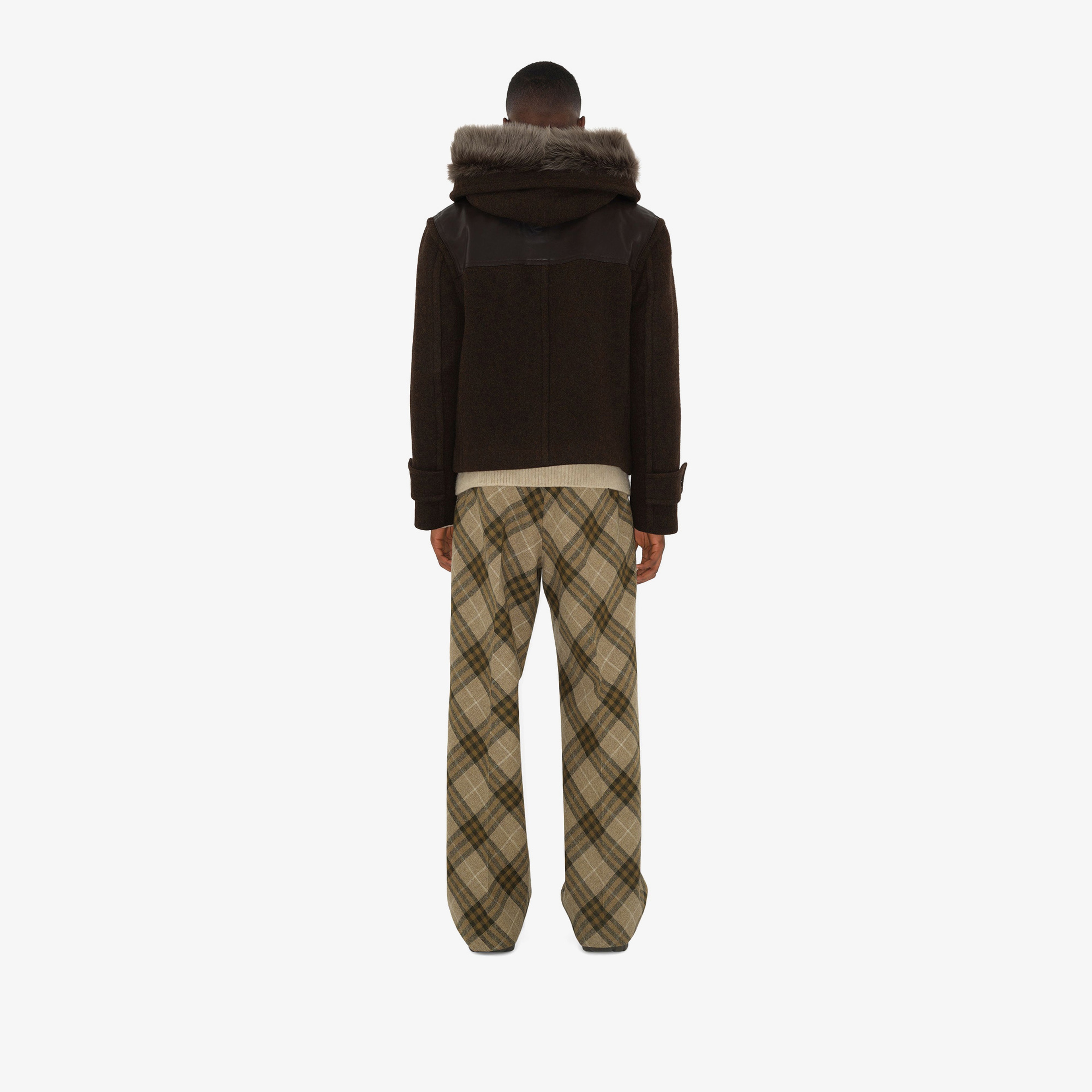 Burberry Erkek Bej Mont