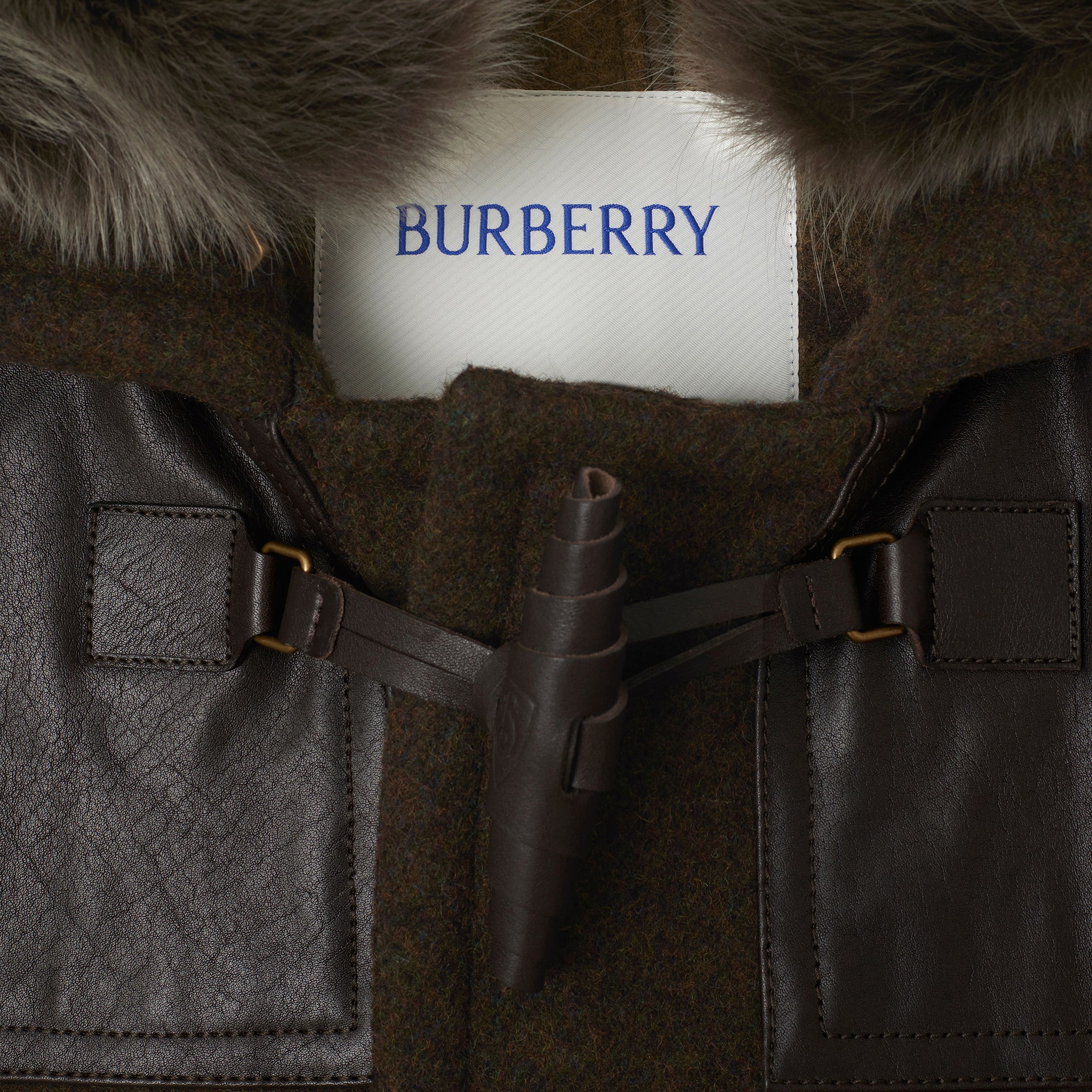 Burberry Erkek Bej Mont