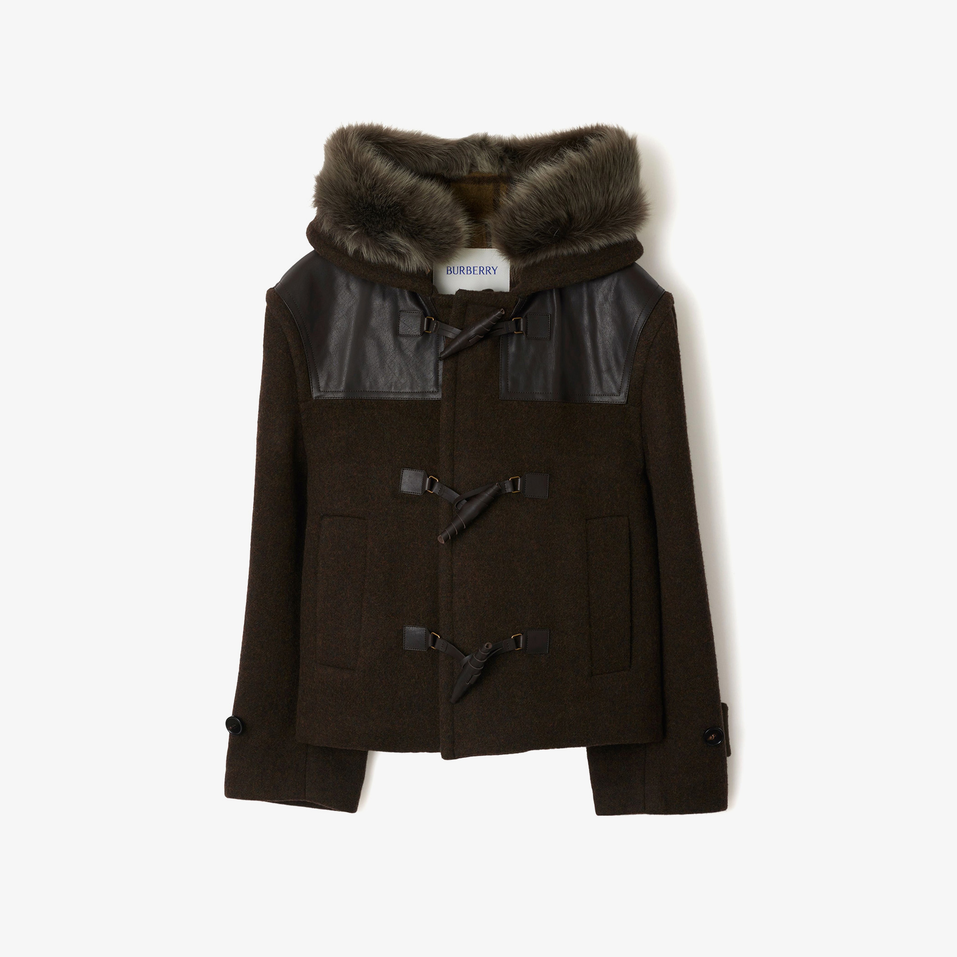 Burberry Erkek Bej Mont