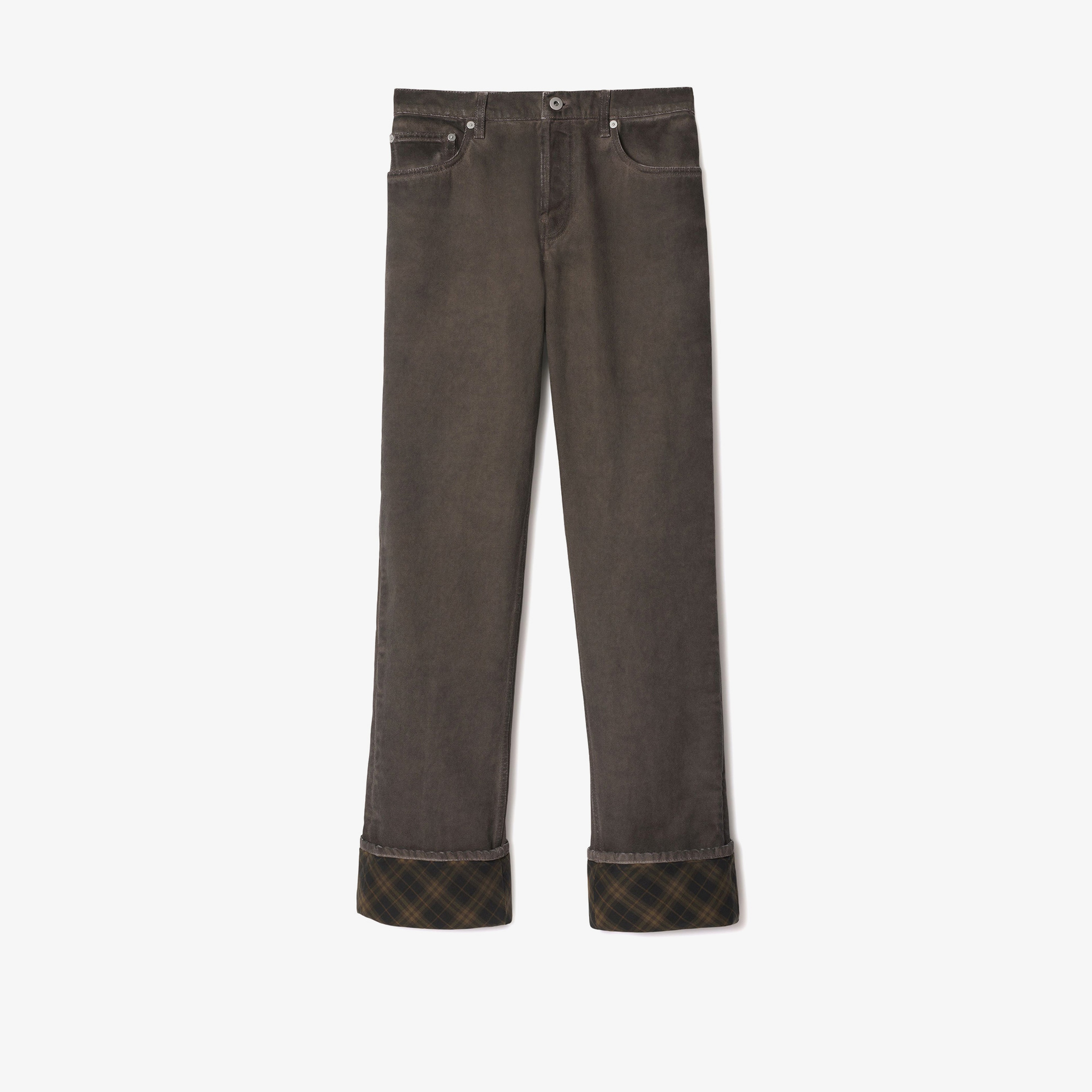 Burberry Kadın Pembe Pantolon