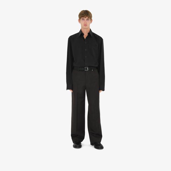 Burberry Erkek Lacivert Pantolon