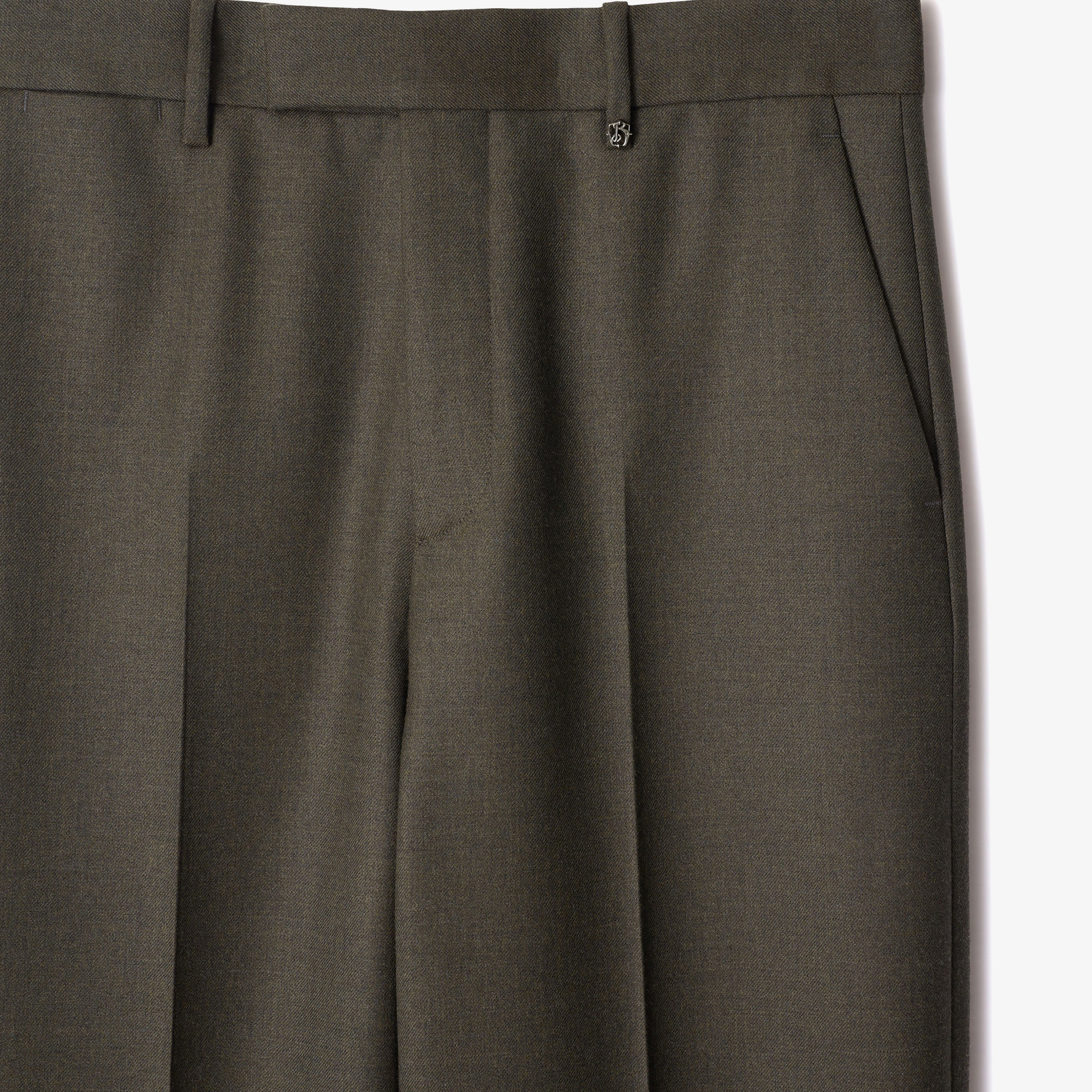 Burberry Erkek Gri Pantolon