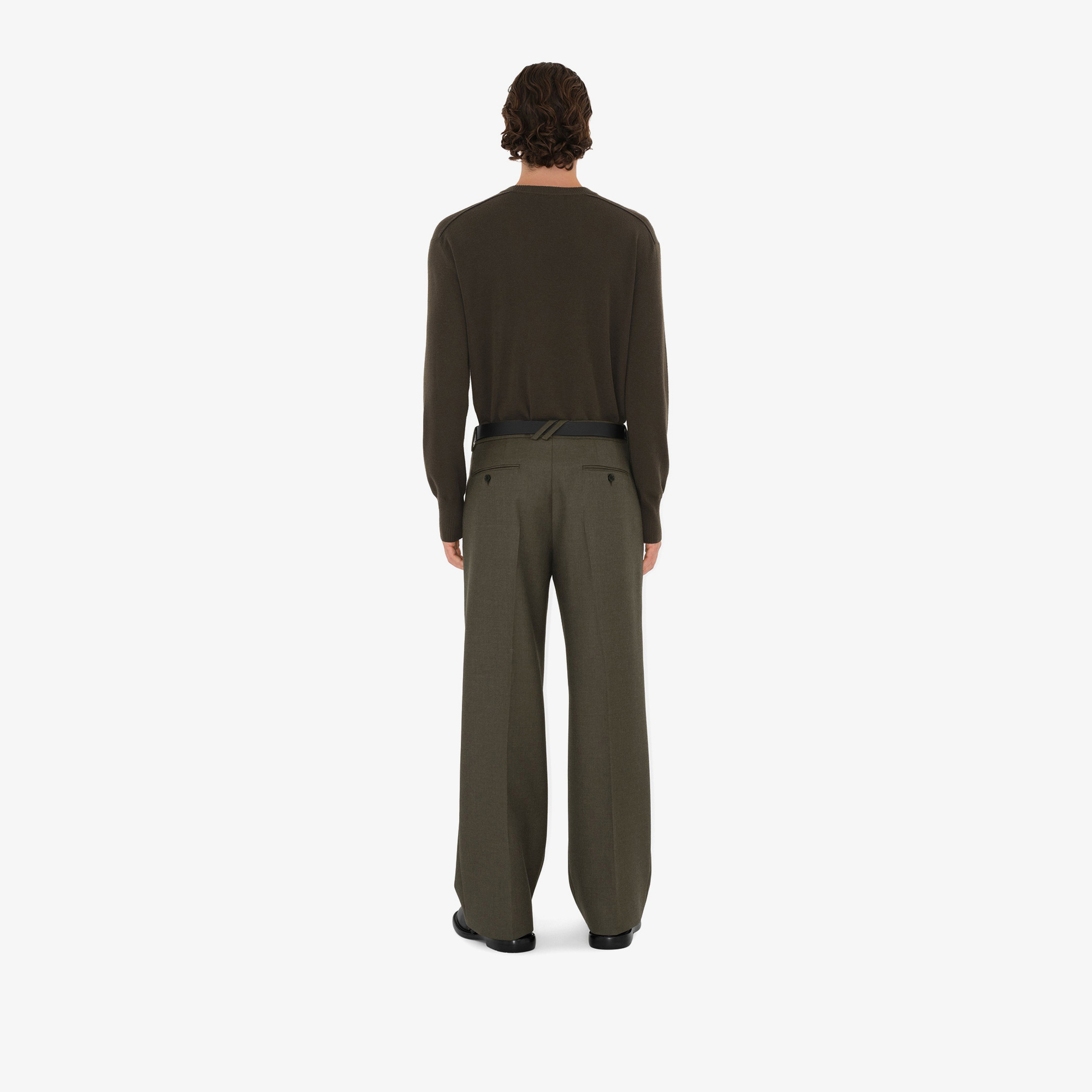 Burberry Erkek Gri Pantolon