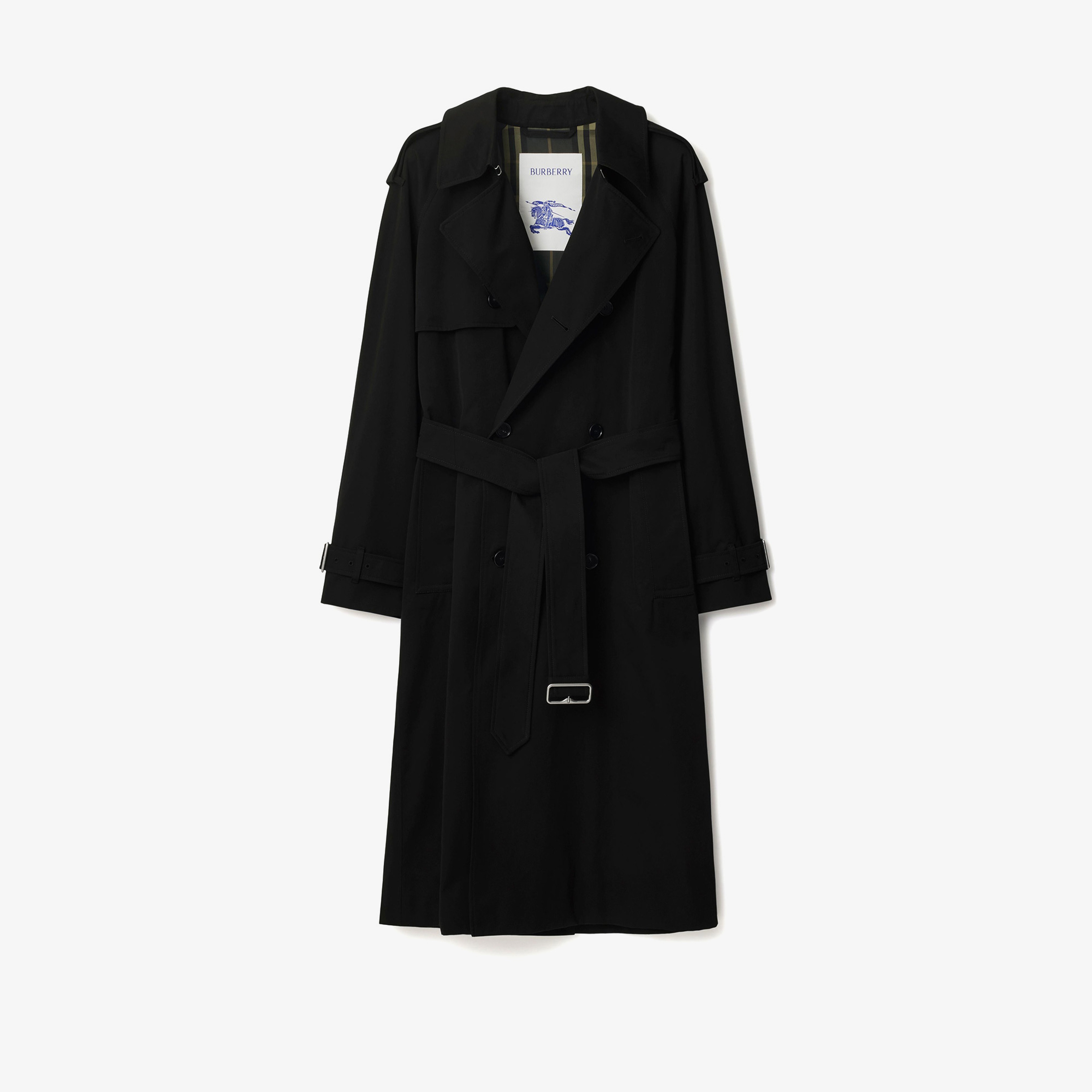 Burberry Erkek Siyah Pardesu