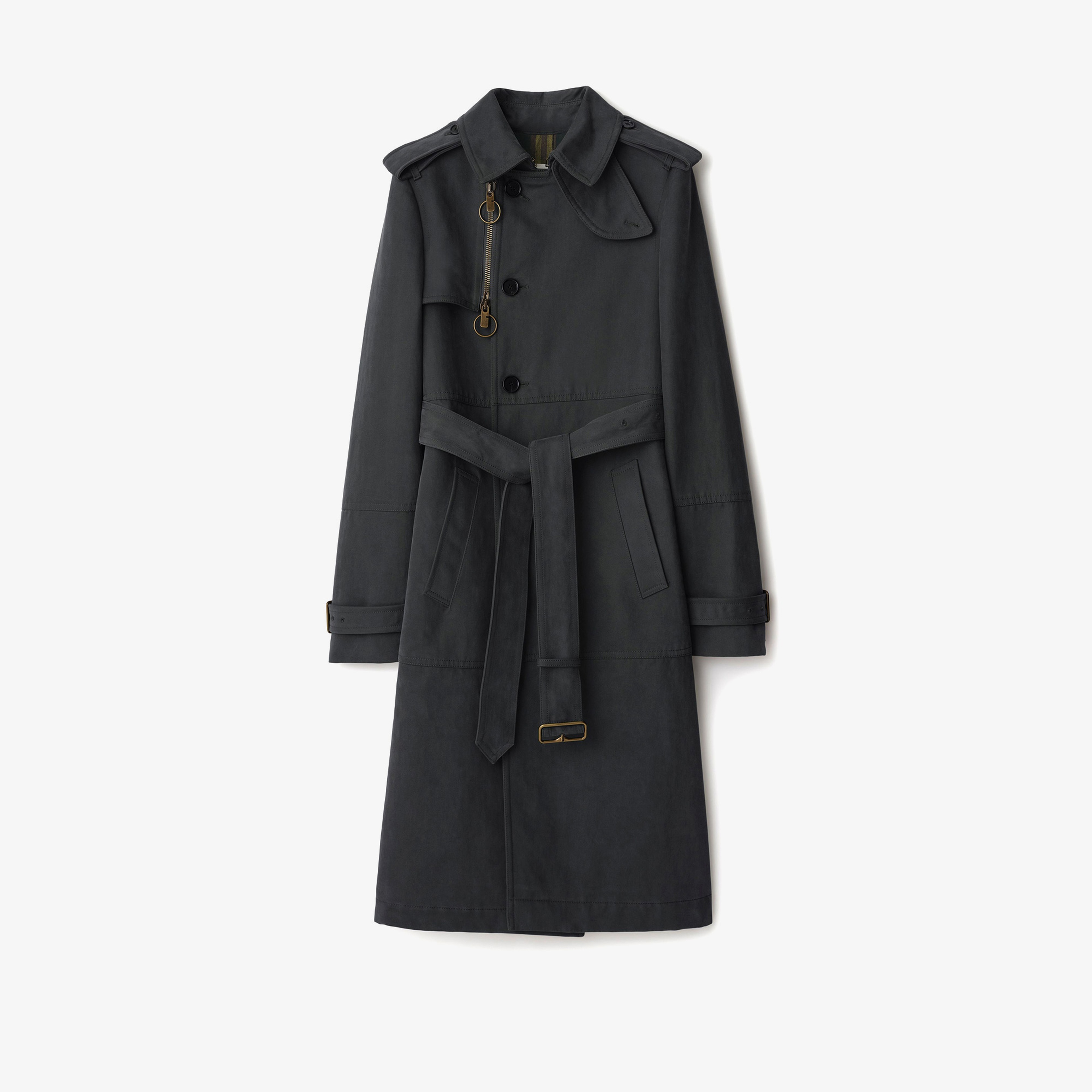 Burberry Kadın Siyah Pardesu