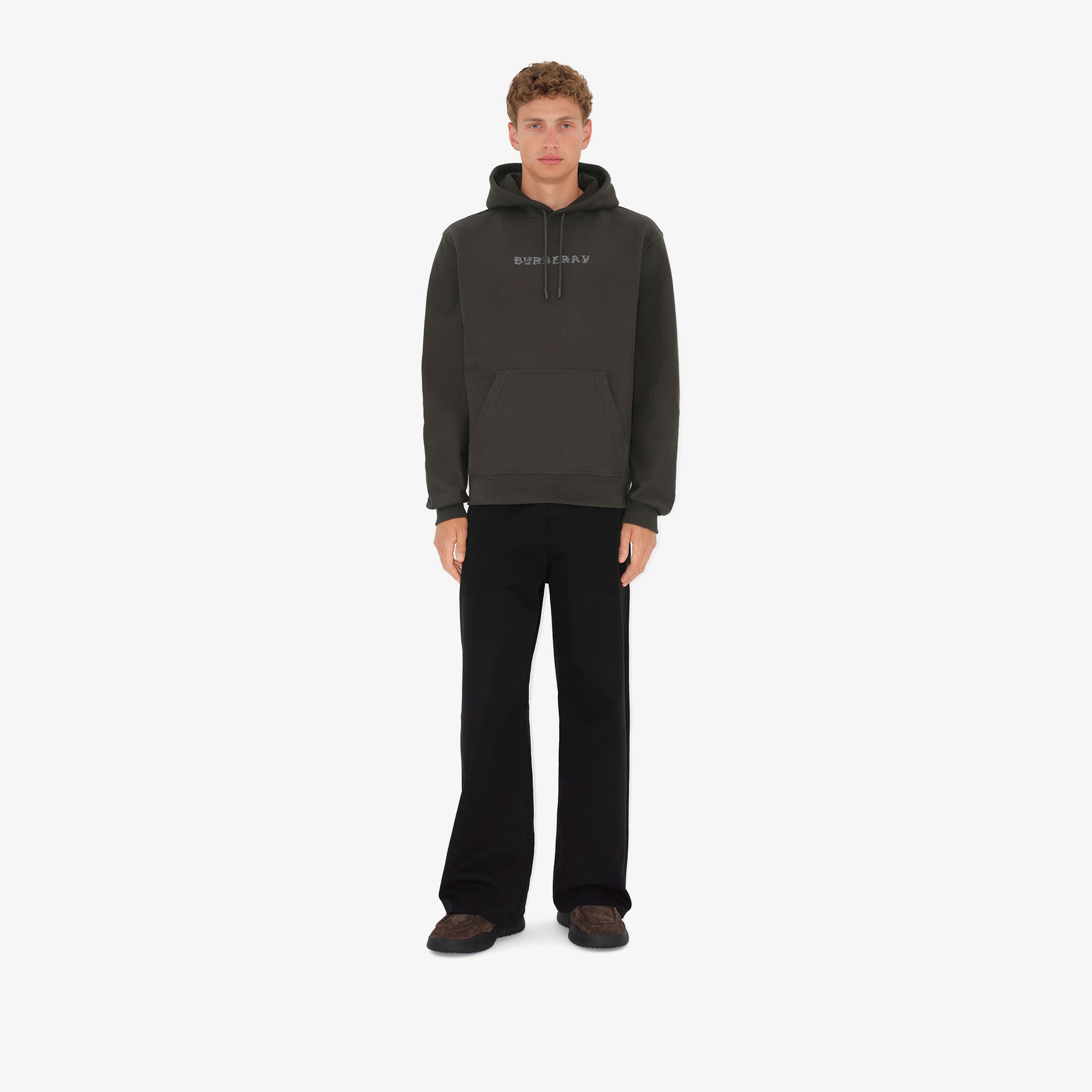 Burberry Erkek Siyah Sweatshirt